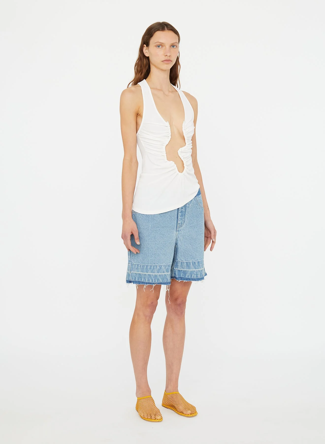 Christopher Esber - Deconstruct Denim Short - Image 5