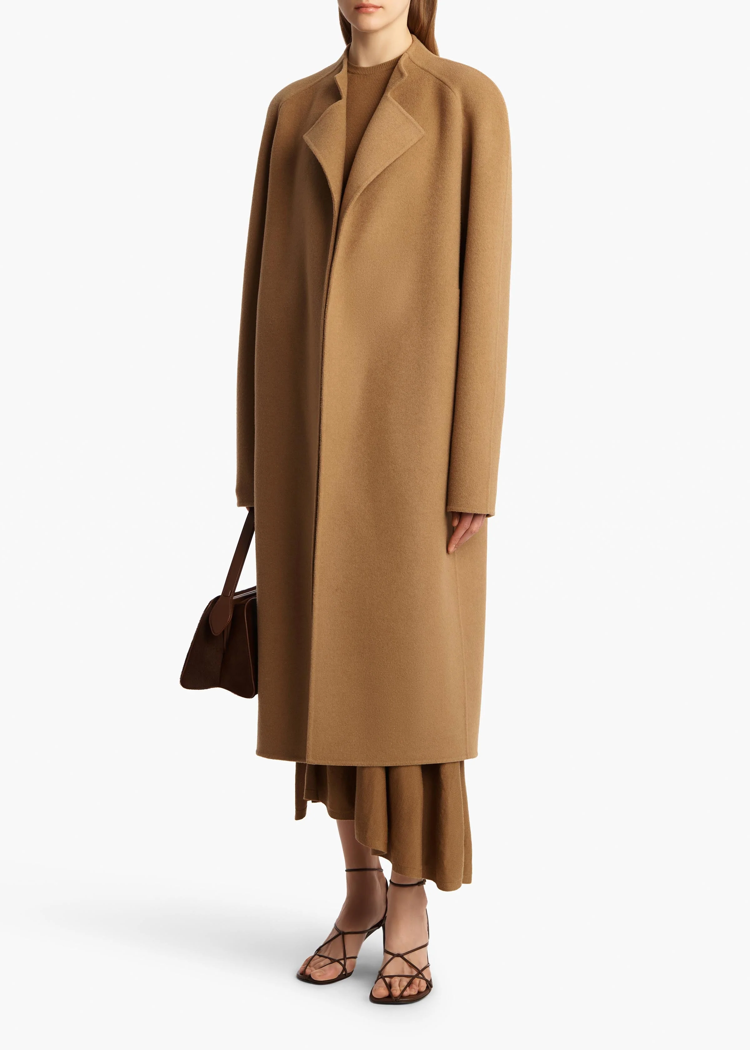 Khaite - Deena Coat in Camel - Image 10