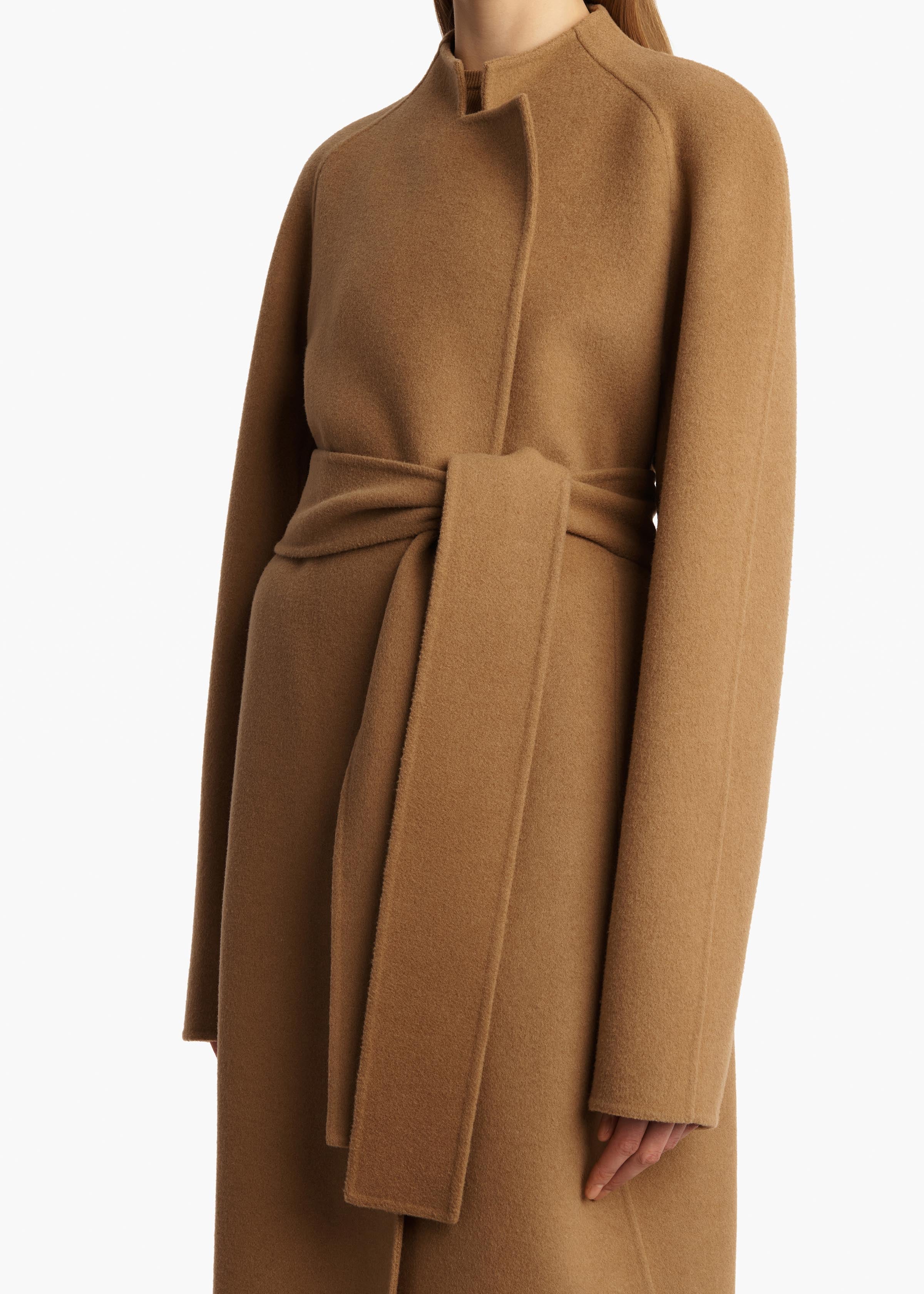Khaite - Deena Coat in Camel - Image 14