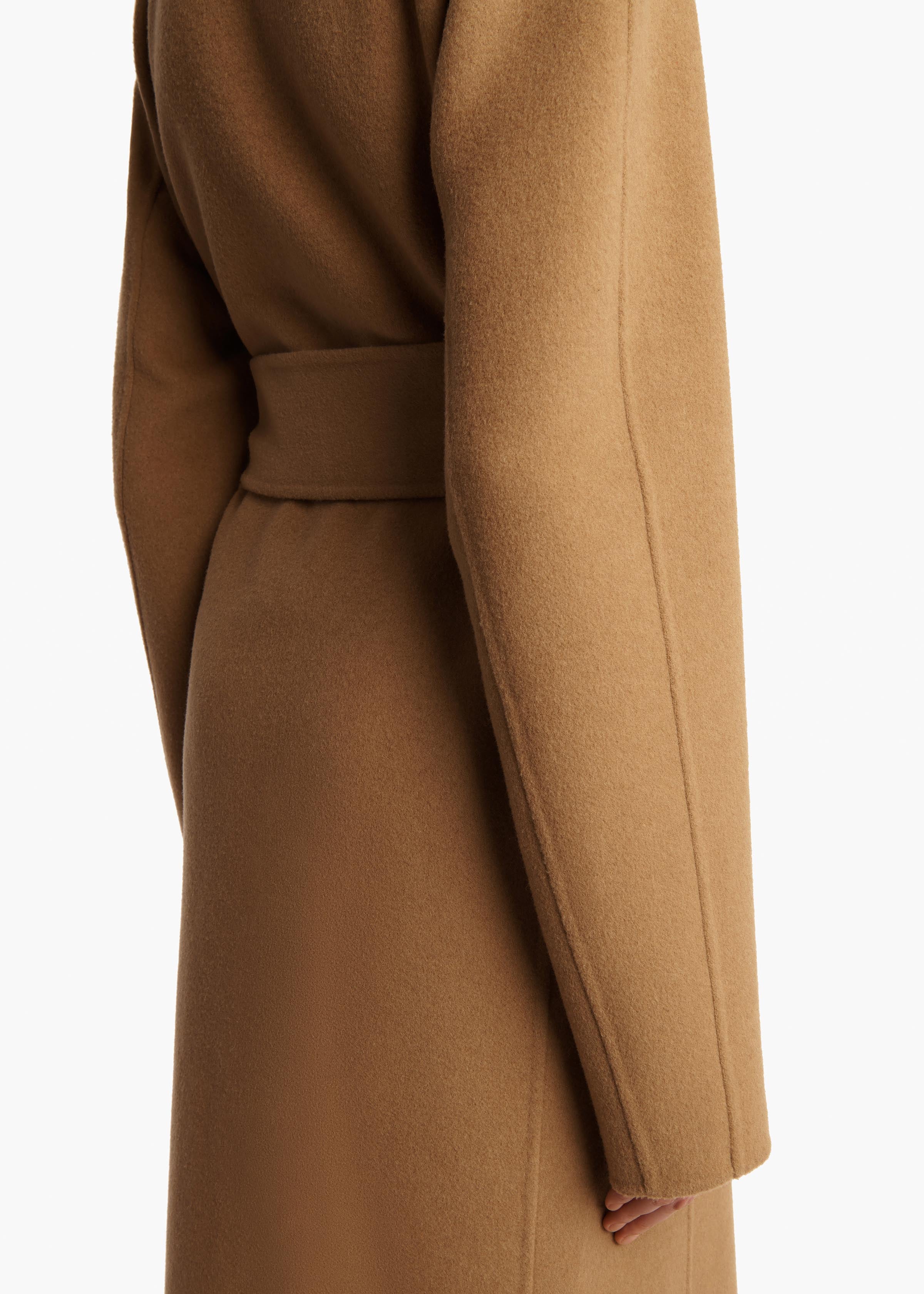 Khaite - Deena Coat in Camel - Image 7