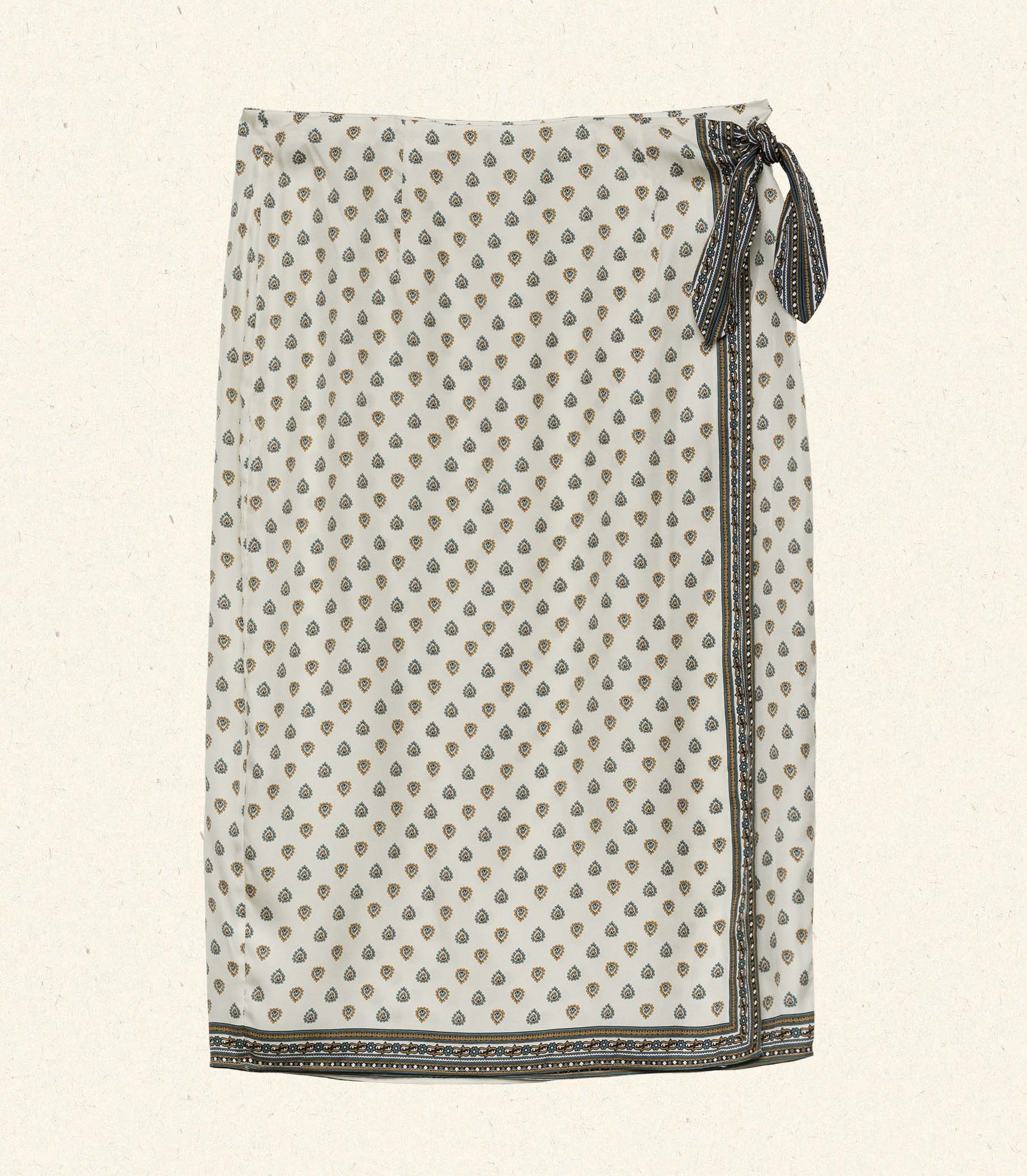 DÔEN - DELIA SKIRT -- RIVIERA FOULARD - Image 9