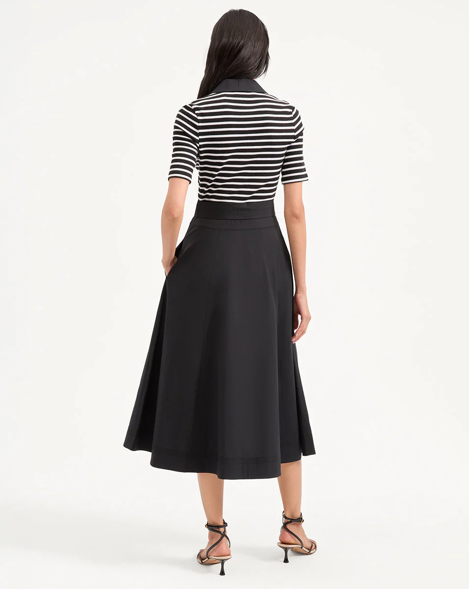 Veronica Beard - Delise Mixed Media Dress - Image 11