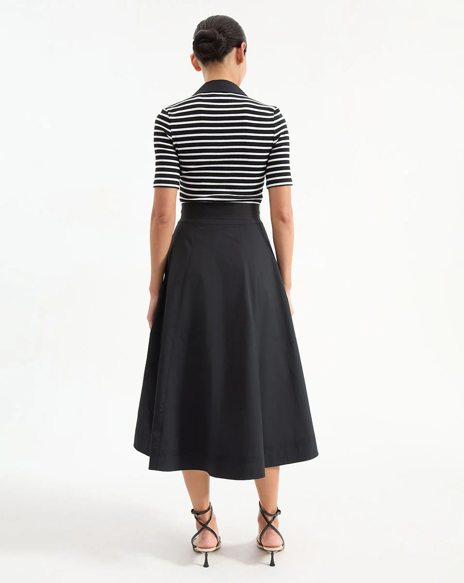 Veronica Beard - Delise Mixed Media Dress - Image 5