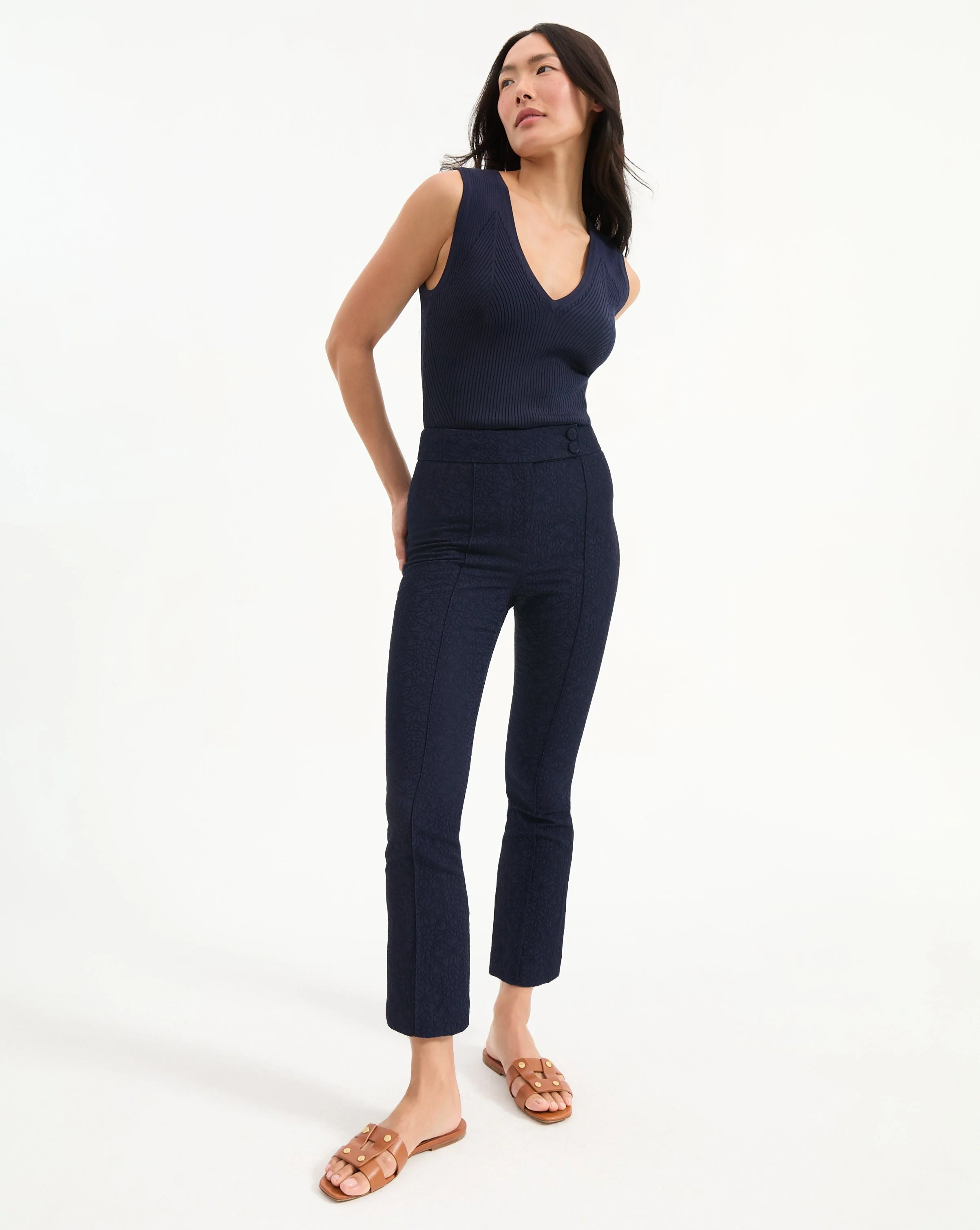 Veronica Beard - Dell Jacquard Pant - Image 3