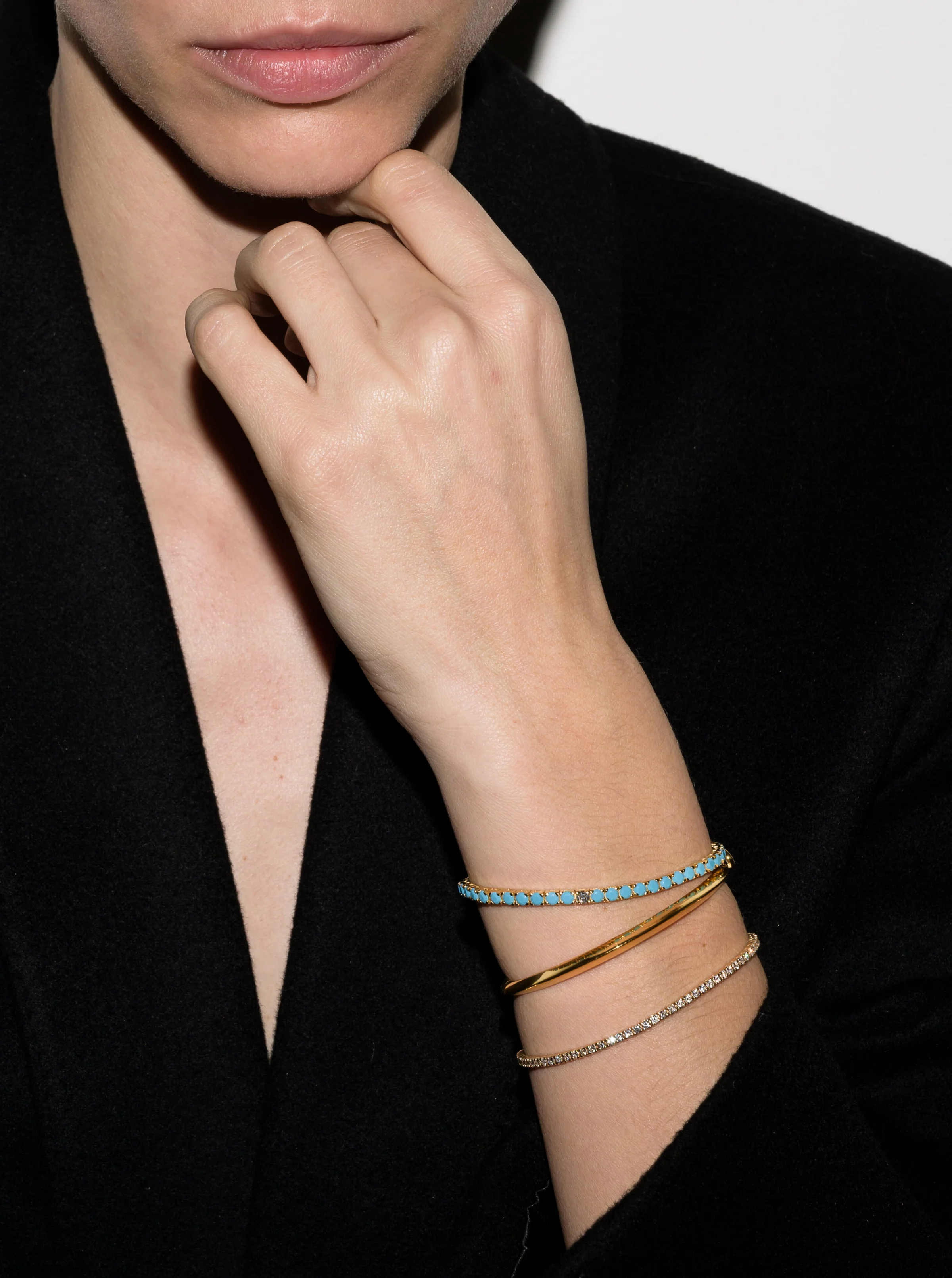 Dorsey - DELPHINE BRACELET, GOLD - Image 3