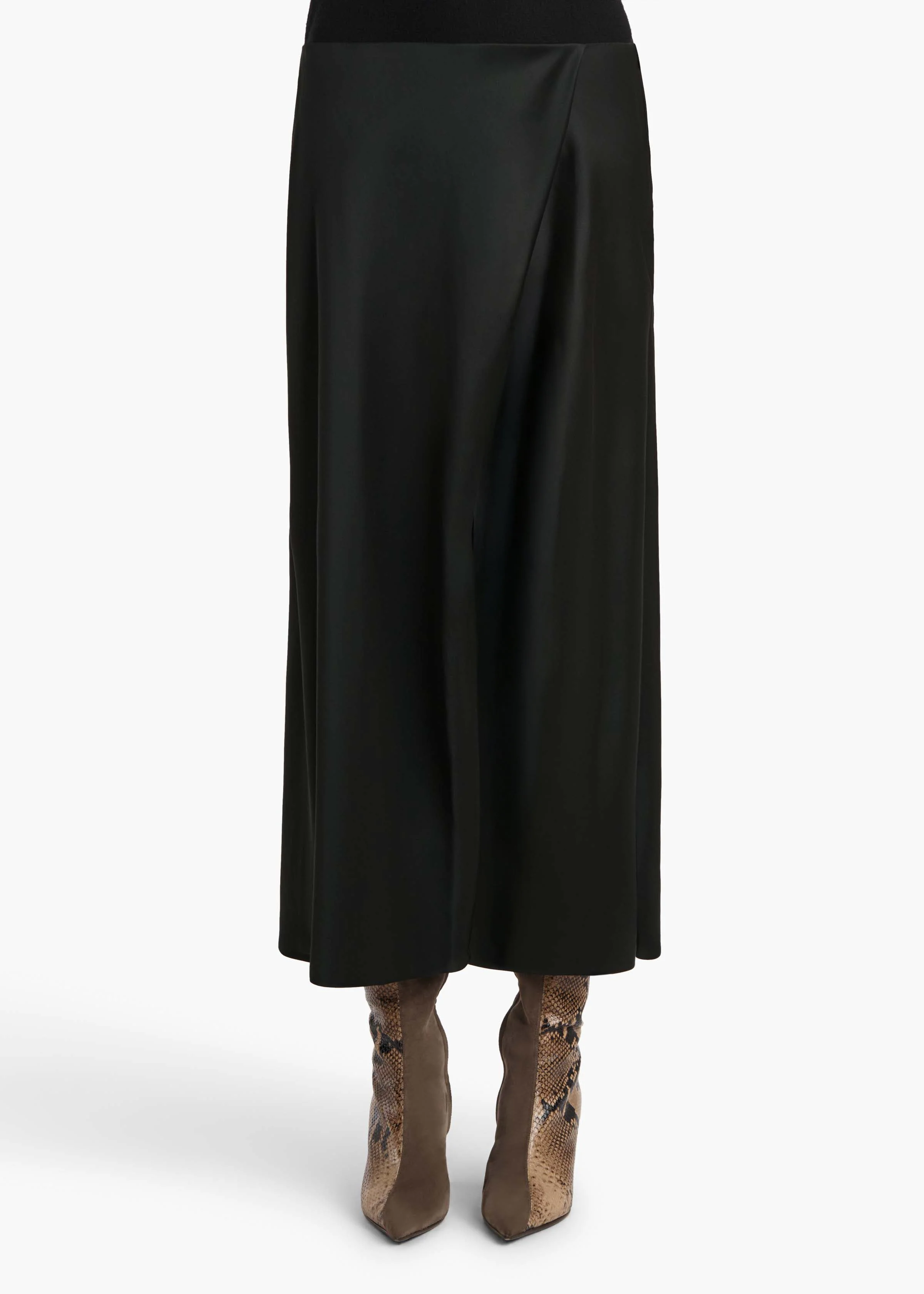 Khaite - Demi Skirt in Black - Image 10