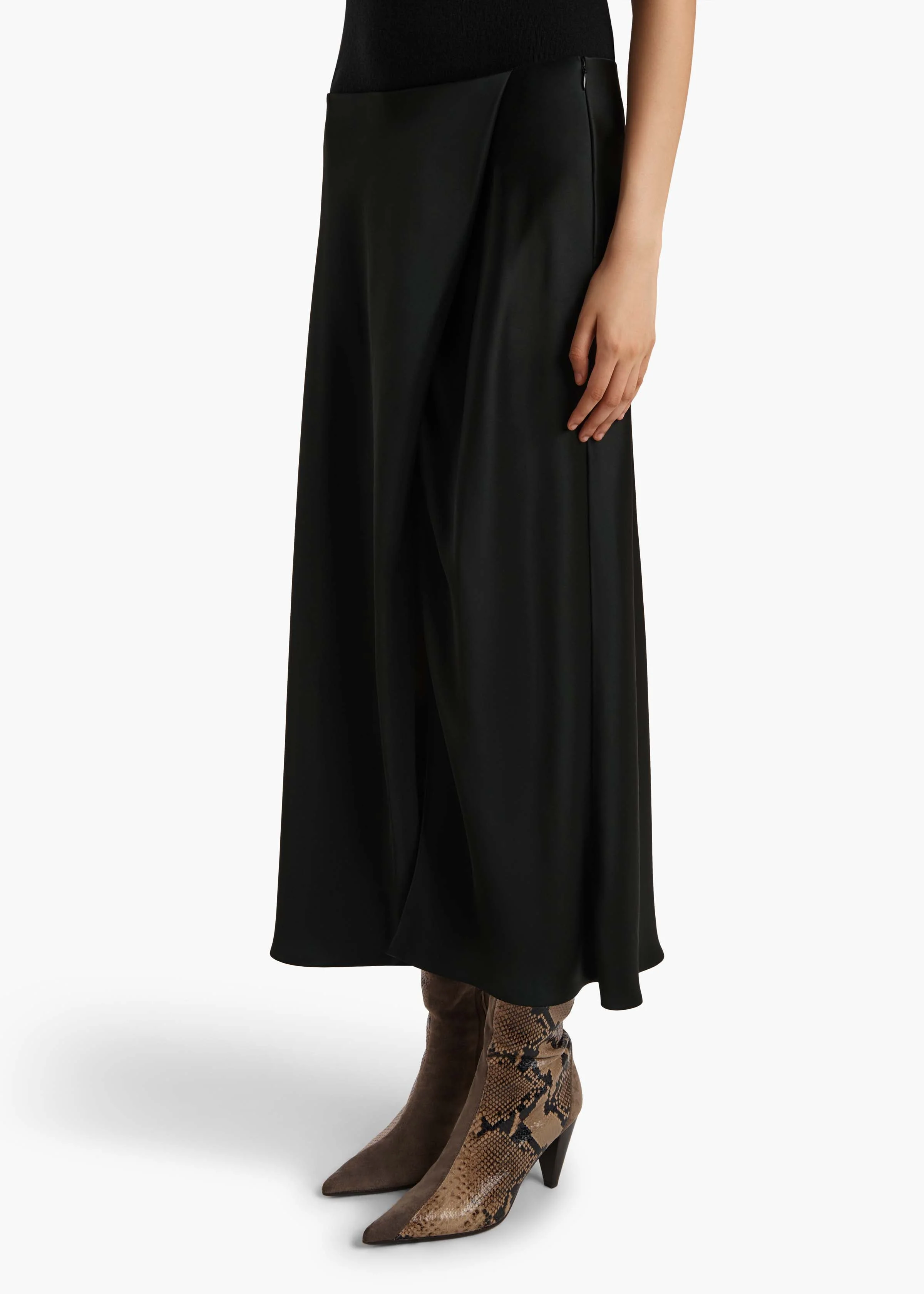 Khaite - Demi Skirt in Black - Image 5