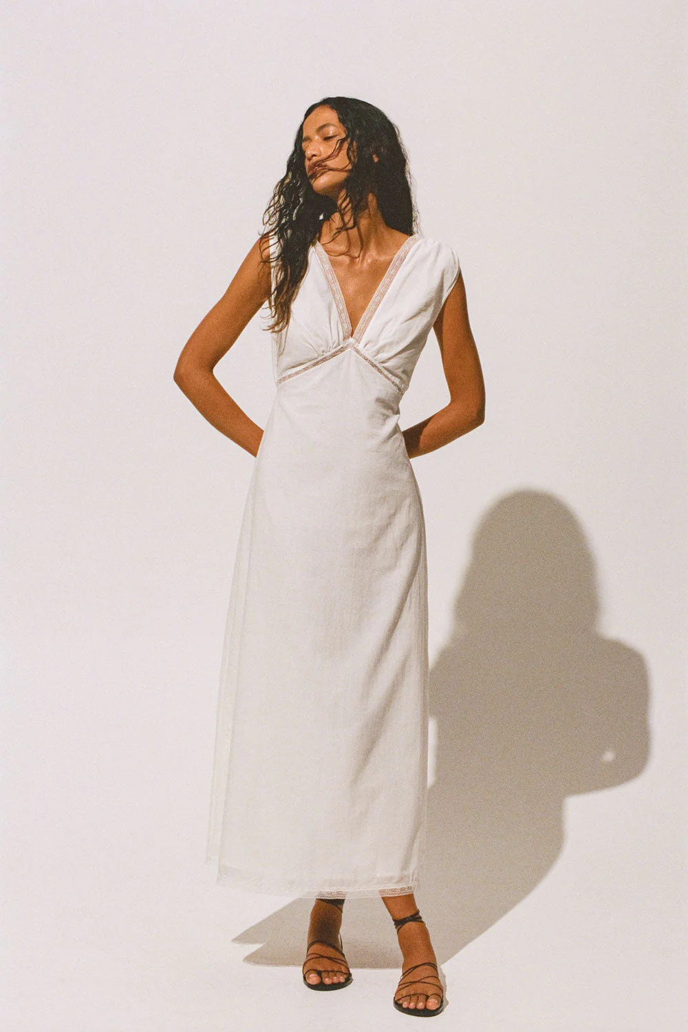Faithfull - Denise Maxi Dress White - Final Sale - Image 2