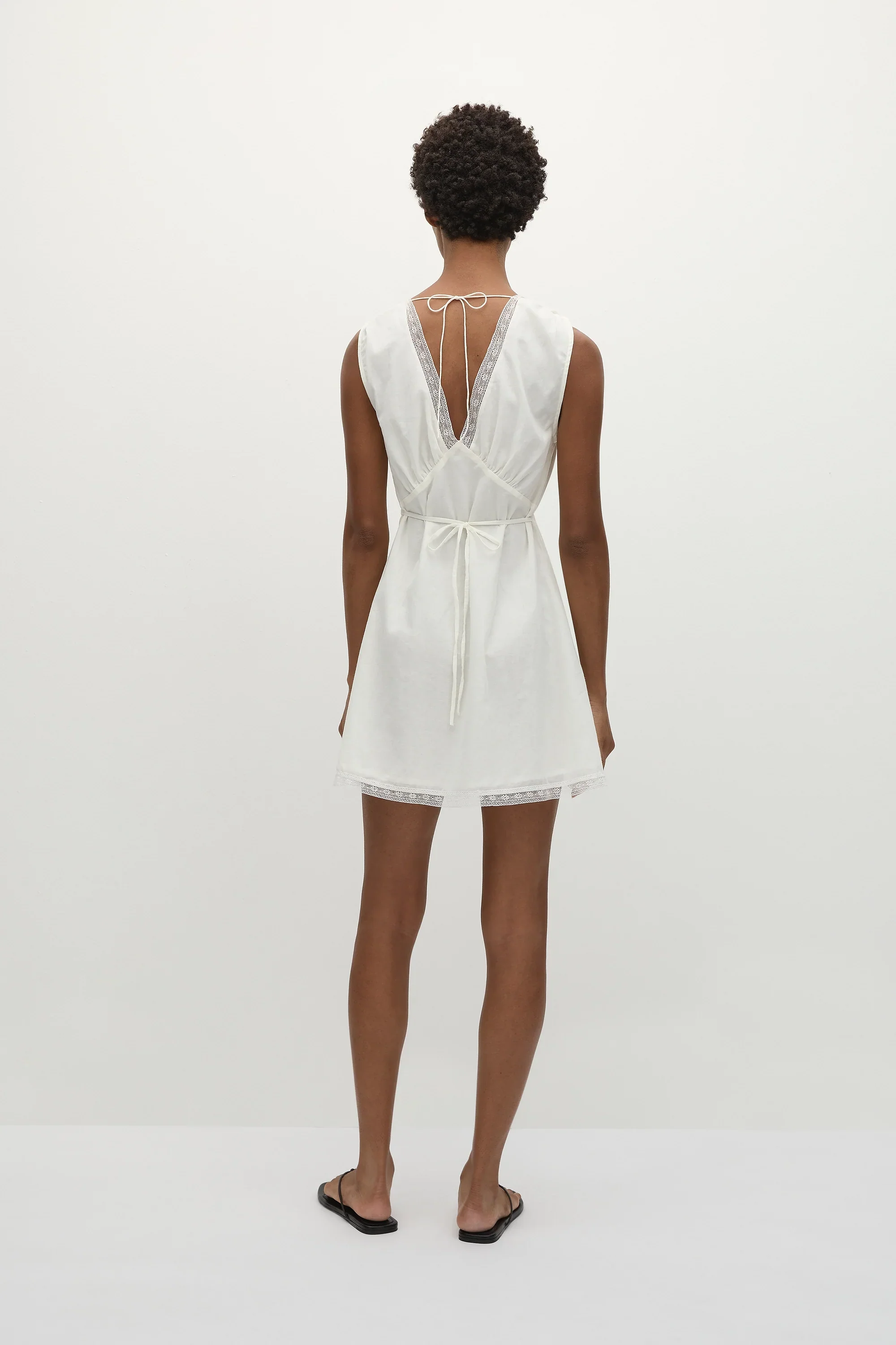 Faithfull - Denise Mini Dress White - Final Sale - Image 4