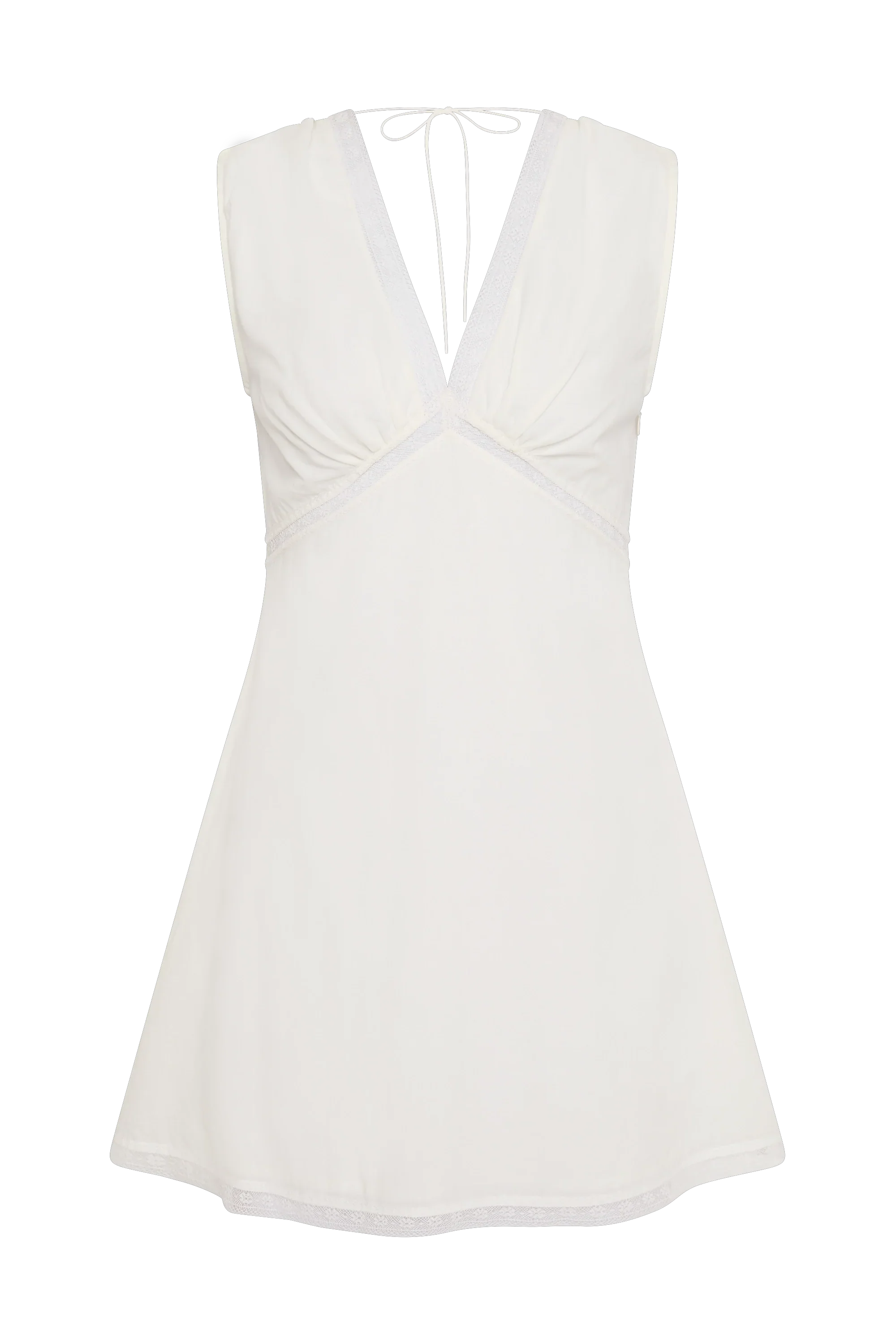 Faithfull - Denise Mini Dress White - Final Sale - Image 6