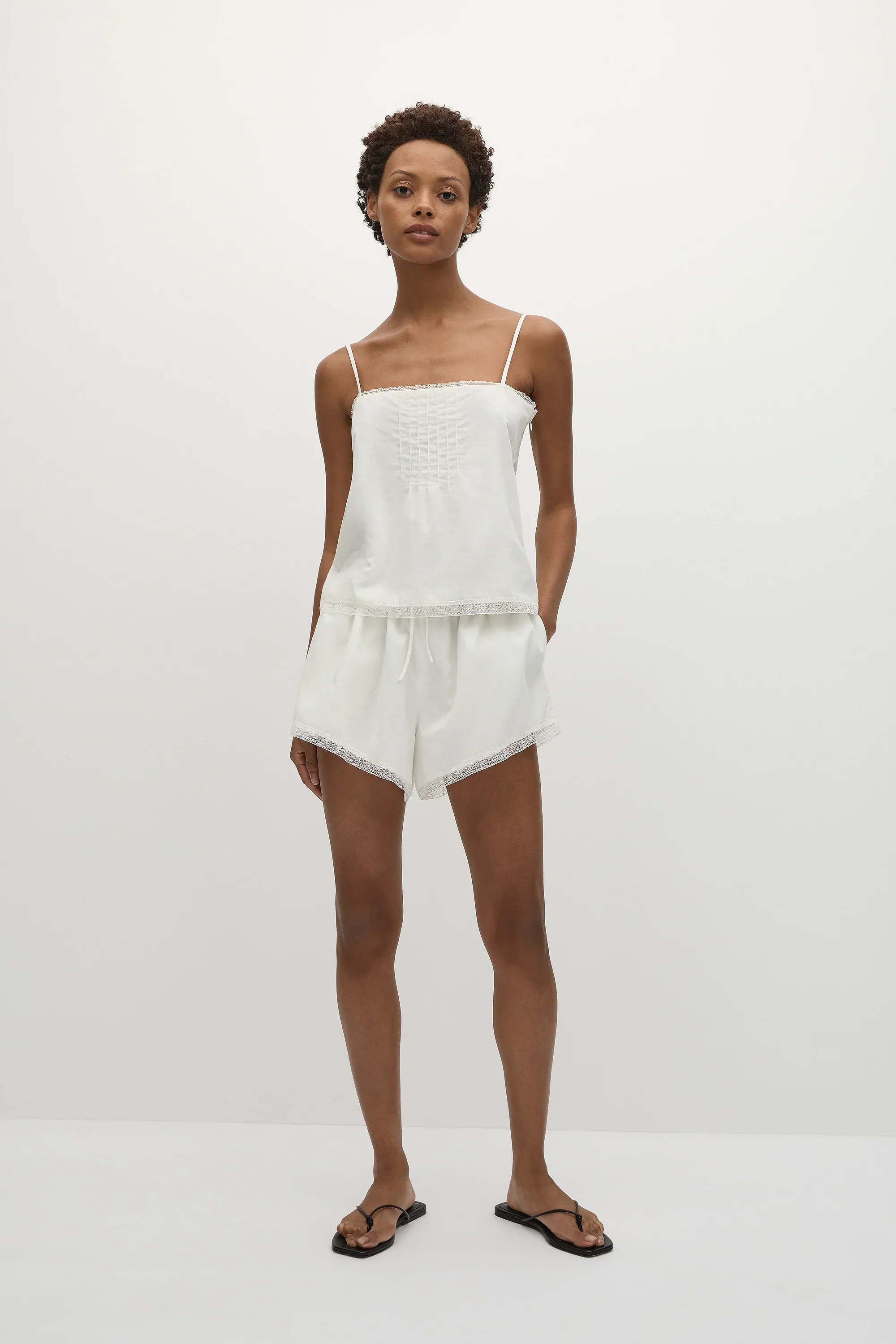 Faithfull - Denise Shorts White - Final Sale