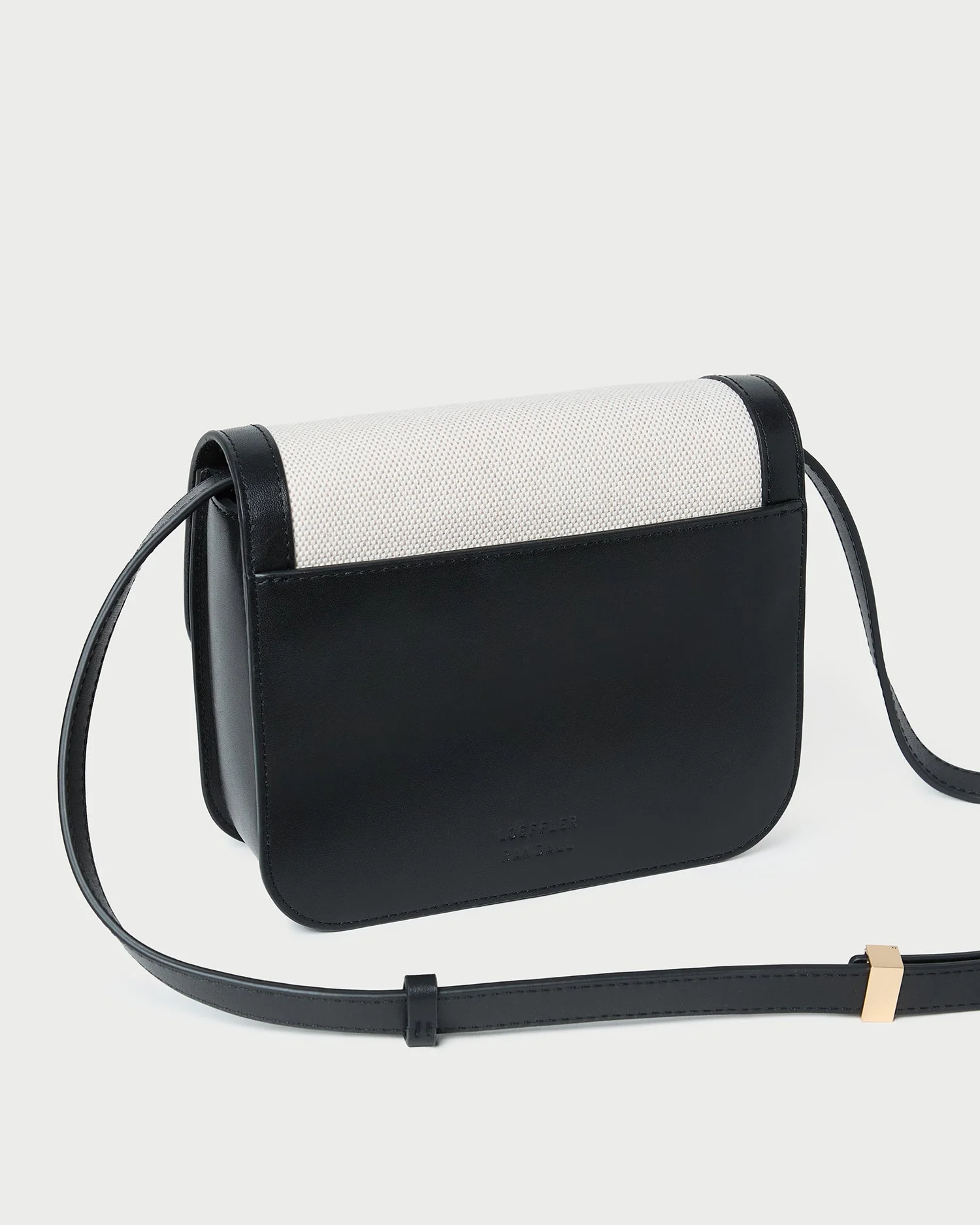 Loeffler Randall - Desi Black/Natural Canvas Crossbody - Image 3