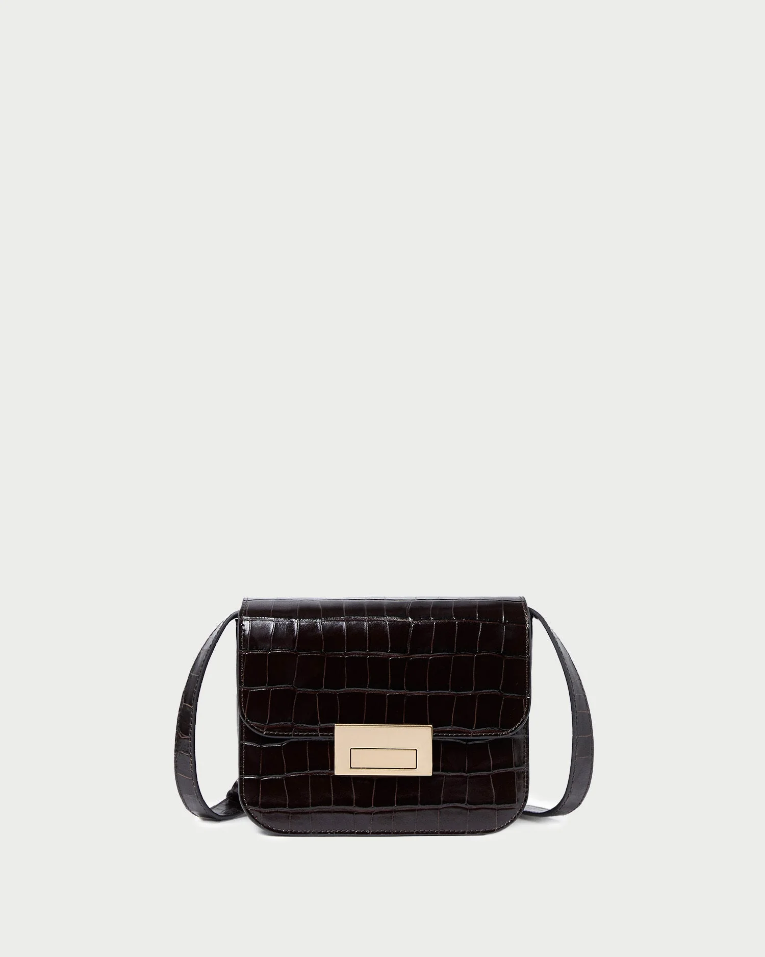 Loeffler Randall - Desi Crocodile Leather Crossbody