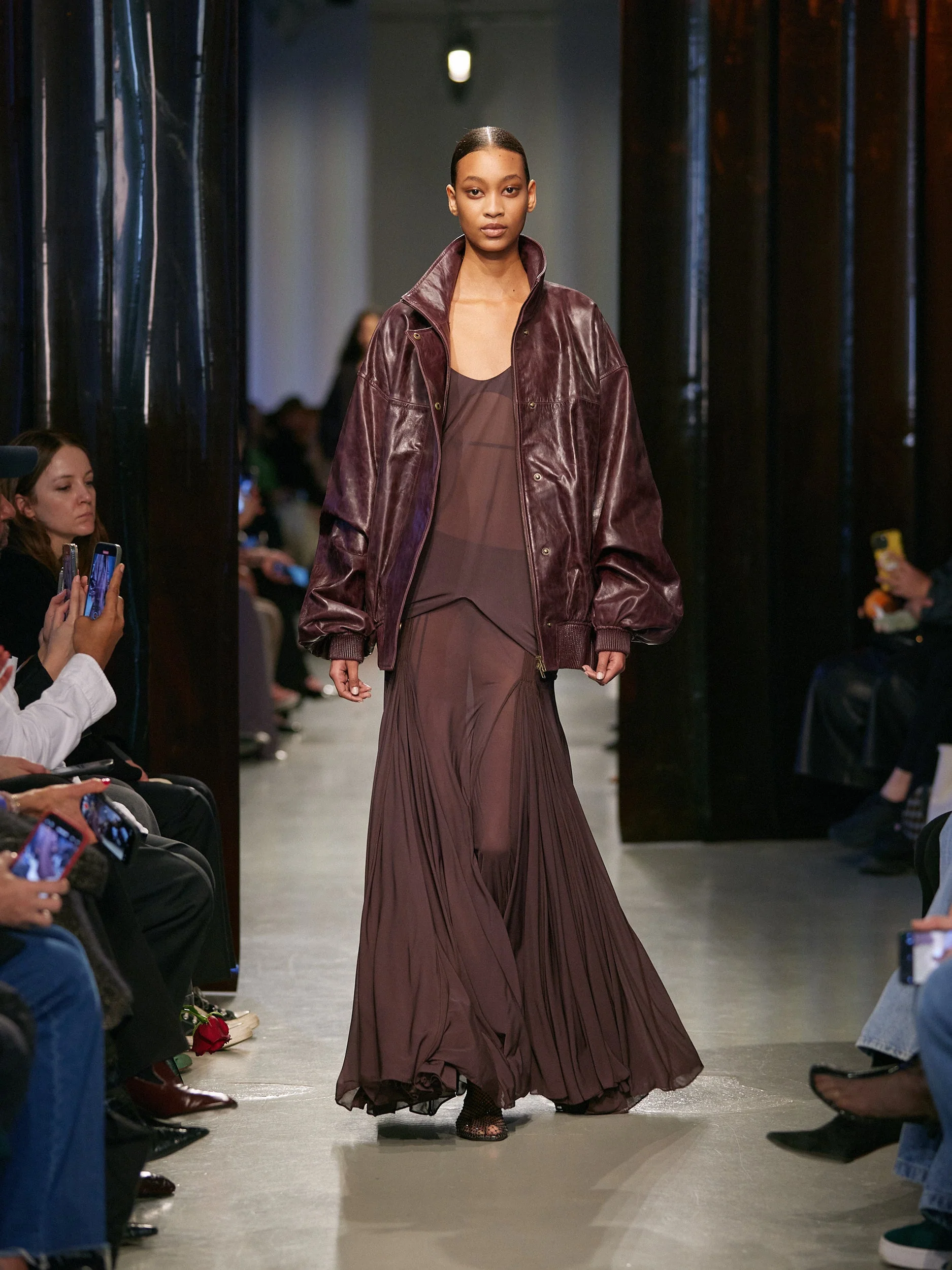 Christopher Esber - Devon Leather Bomber Jacket - Image 2