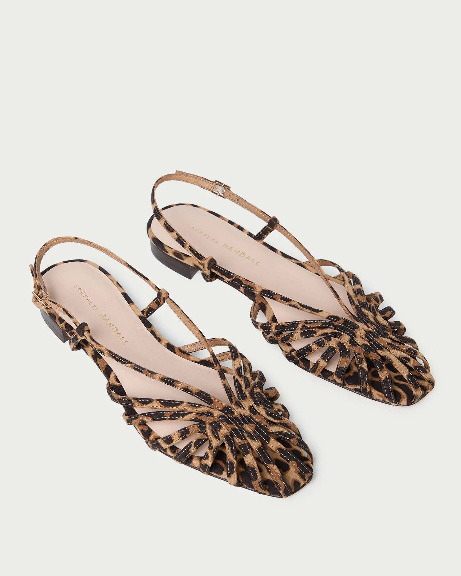 Loeffler Randall - Devon Leopard Slingback Sandal - Image 4