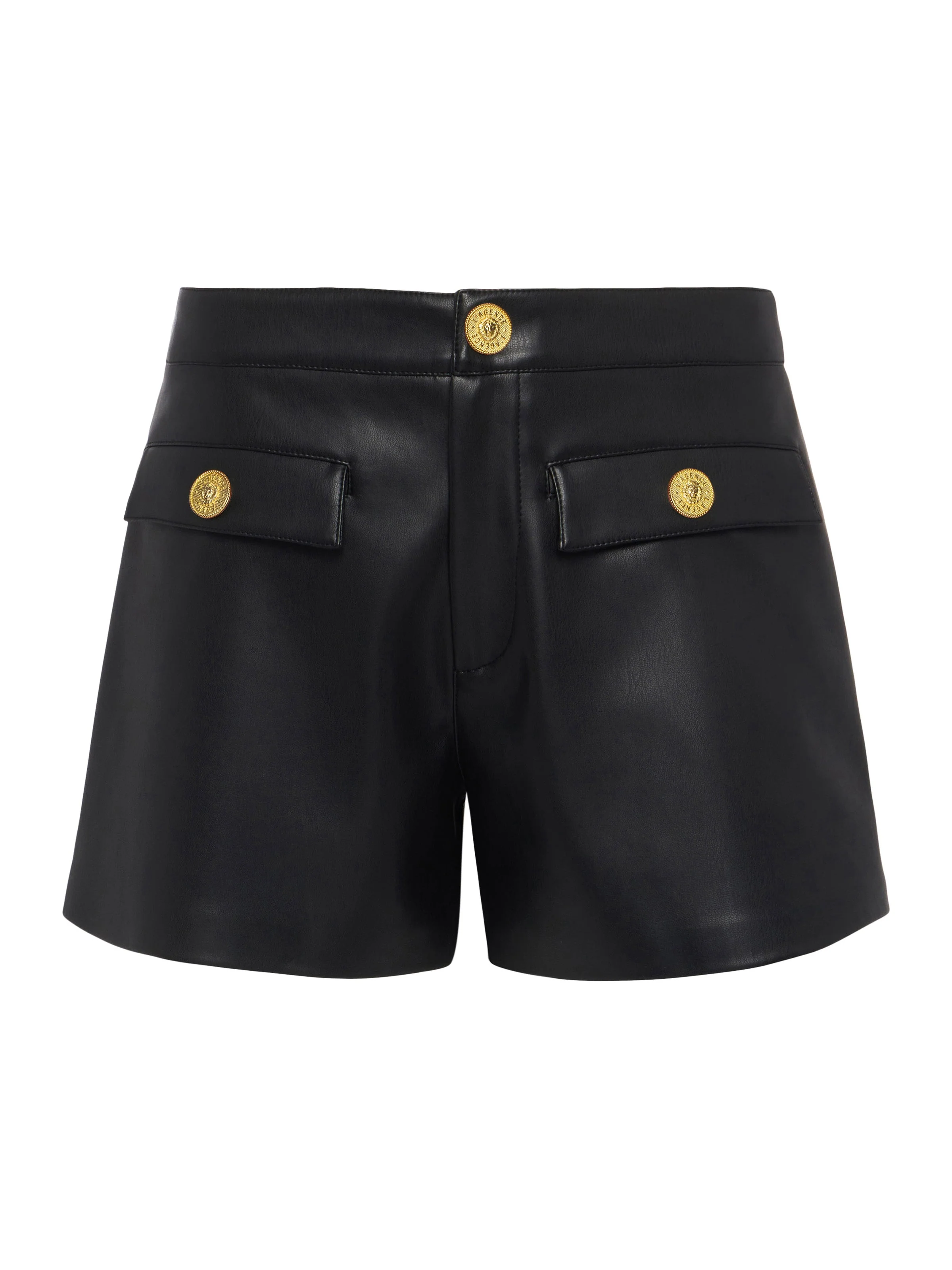 L'AGENCE - Dionne Vegan Leather Short - Image 6