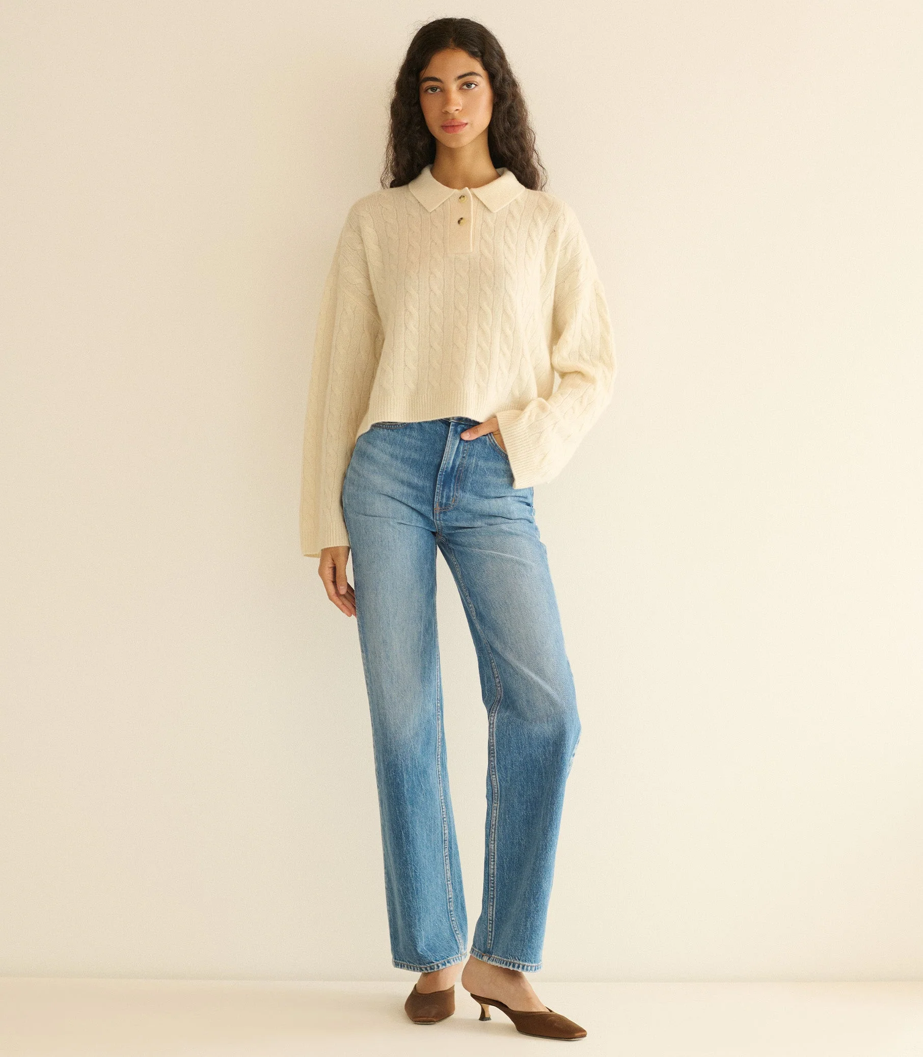 DOEN - CAMBRIDGE CASHMERE SWEATER - Image 2