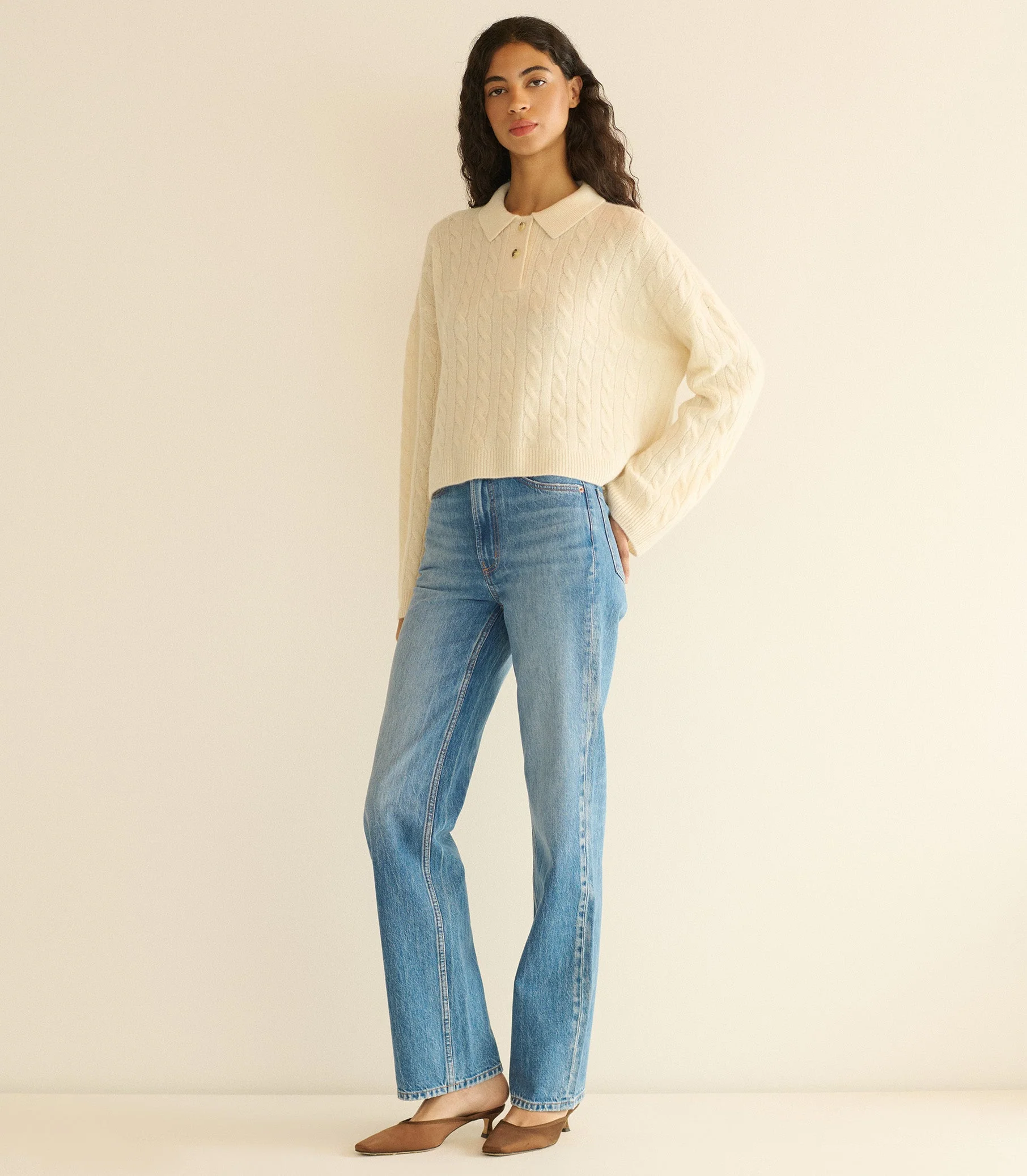DOEN - CAMBRIDGE CASHMERE SWEATER - Image 4