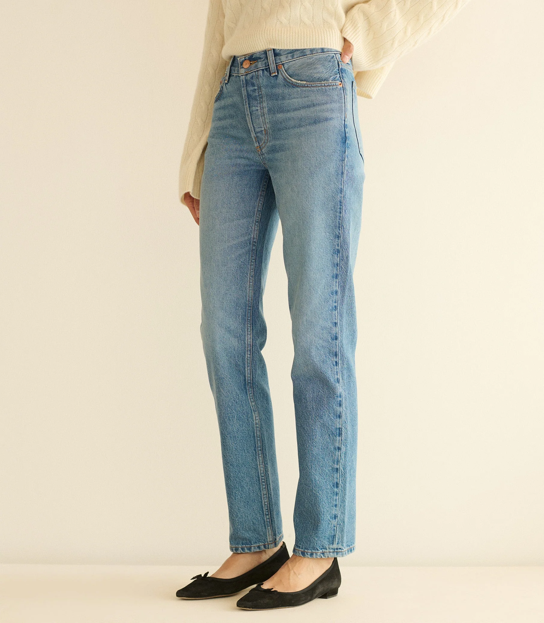 DOEN - DIANA MID RISE JEAN - Image 10