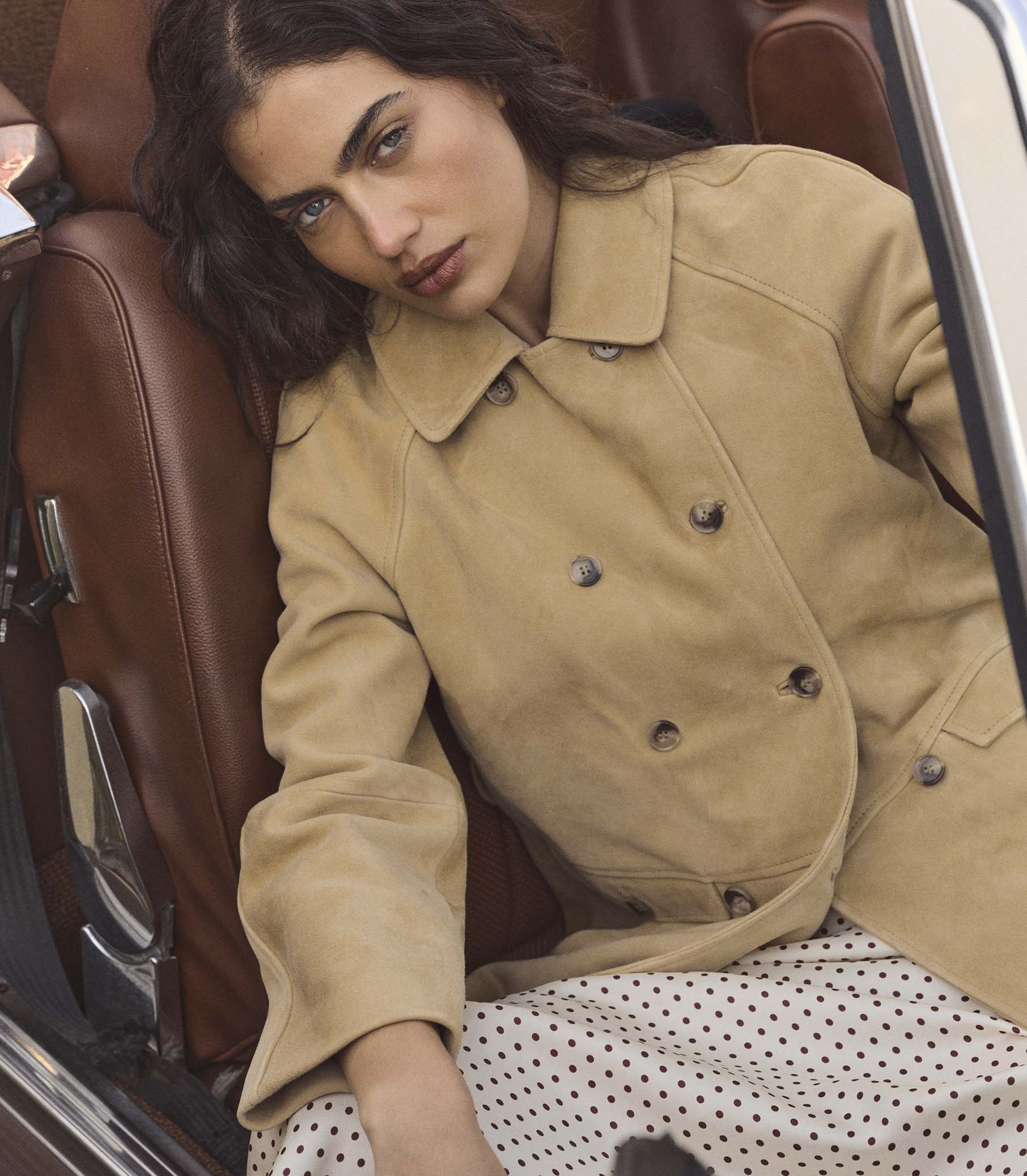 DOEN - HUTTON SUEDE TRENCH - Image 13