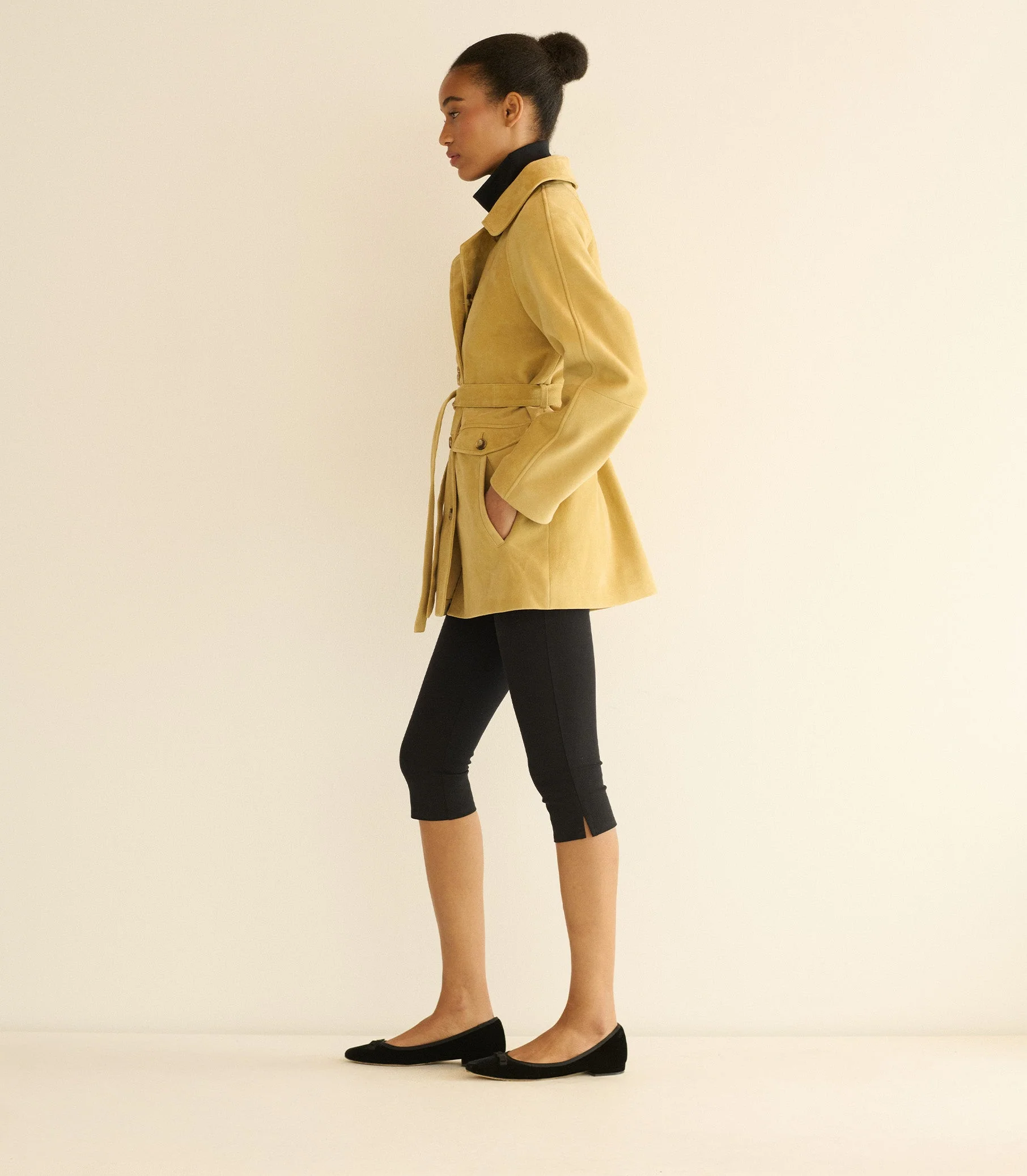 DOEN - HUTTON SUEDE TRENCH - Image 26