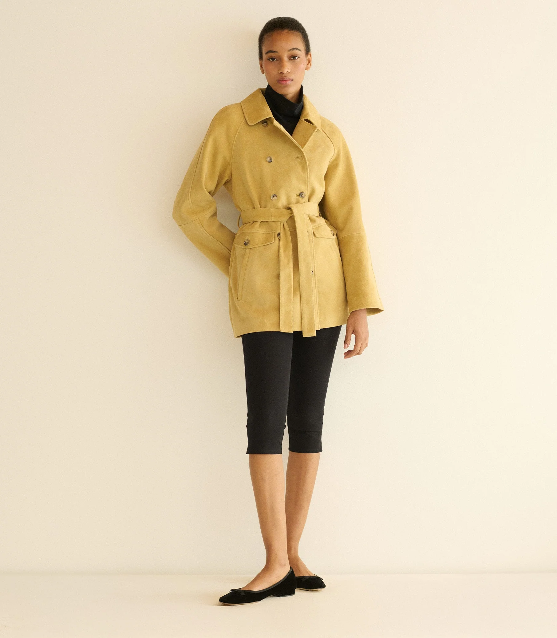 DOEN - HUTTON SUEDE TRENCH - Image 27