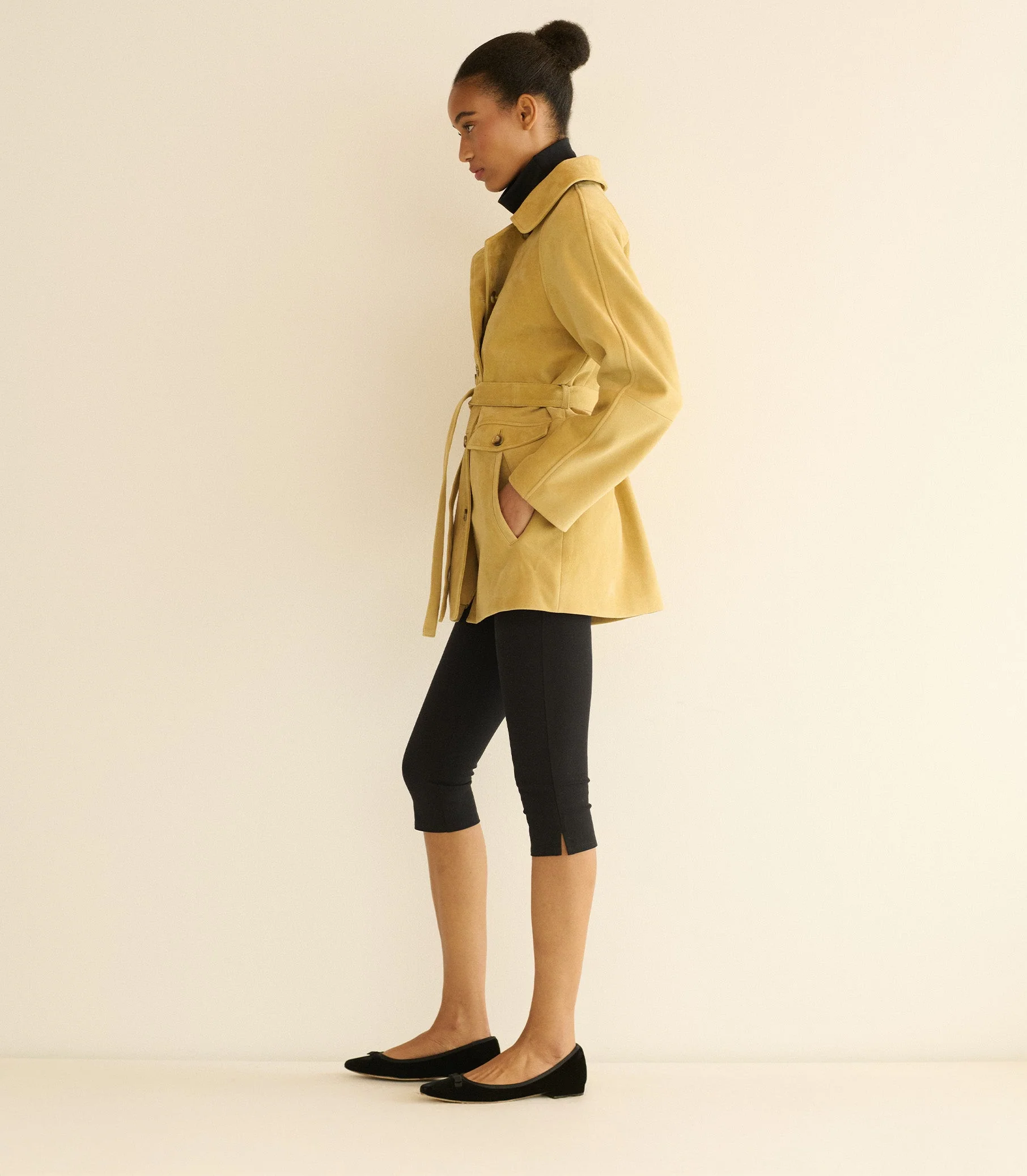 DOEN - HUTTON SUEDE TRENCH - Image 28