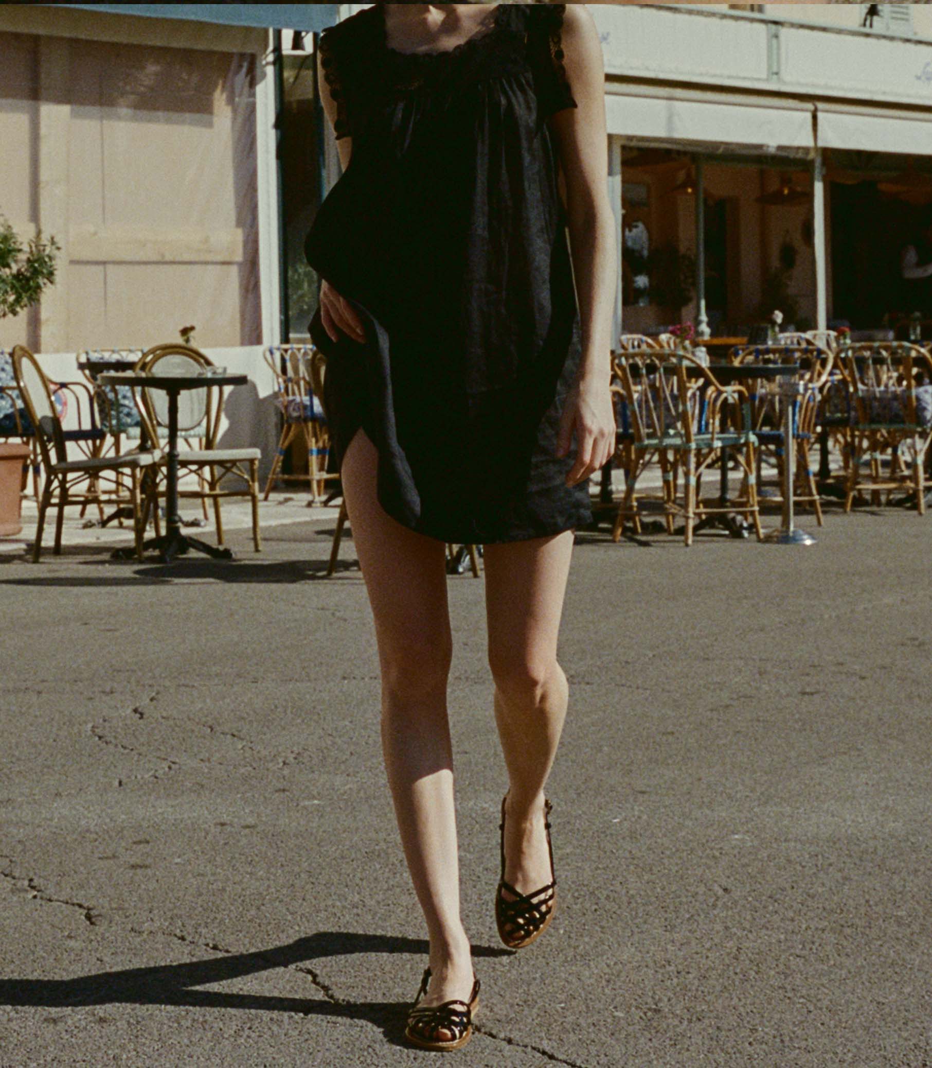 DÔEN - DOEN & K.JACQUES PECHE SANDAL -- NOIR - Image 4