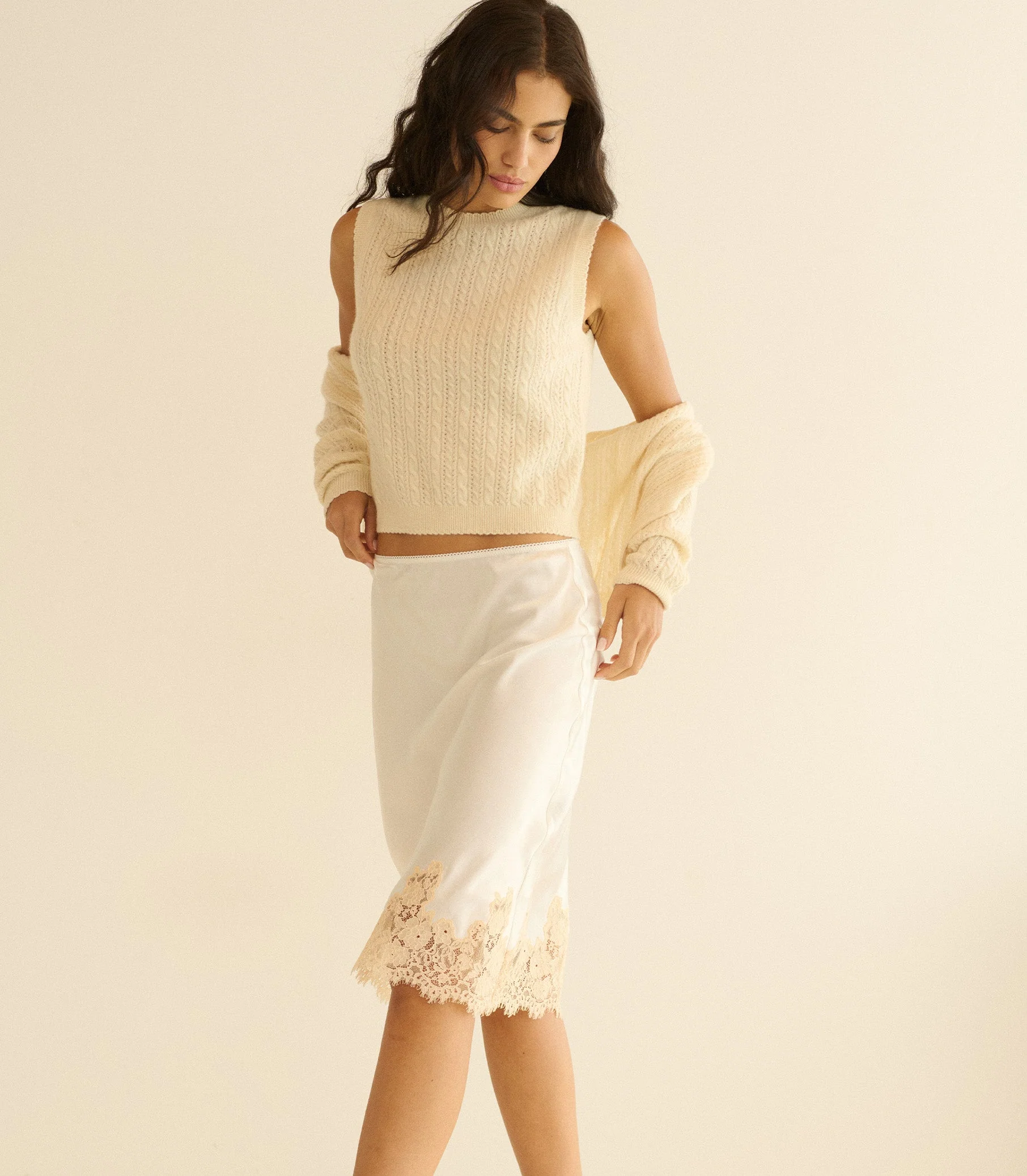 DOEN - LOUDEN CASHMERE CABLE TOP - Image 2