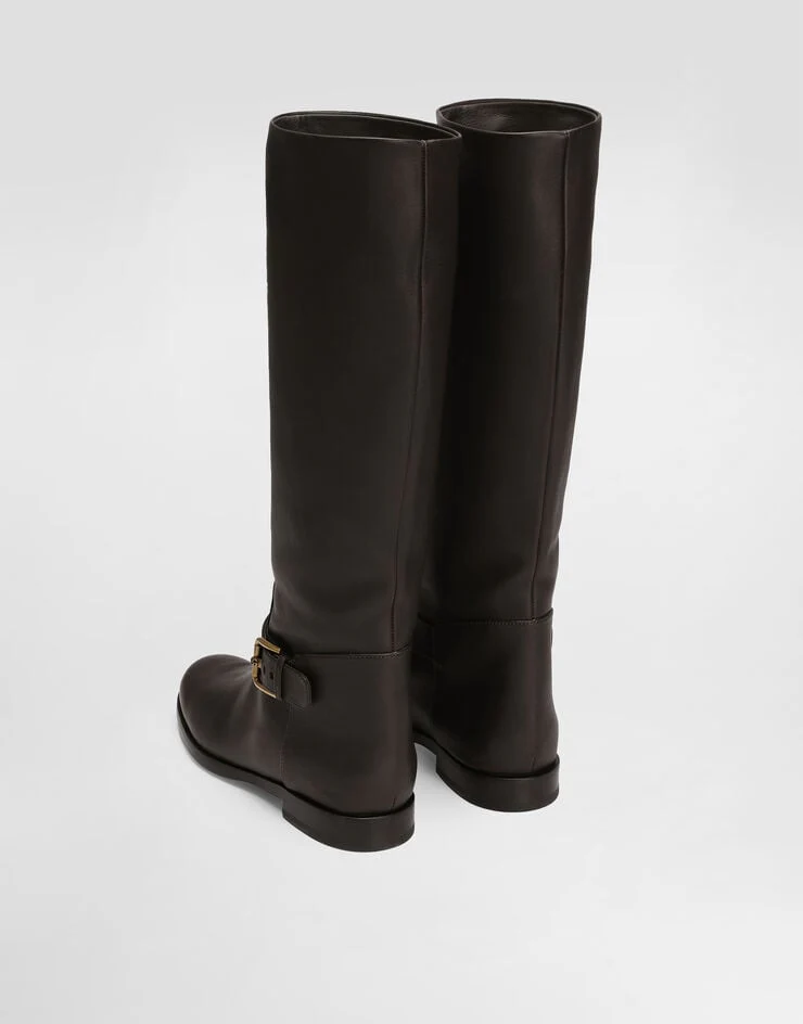 Dolce & Gabbana - Calfskin boots - Image 3
