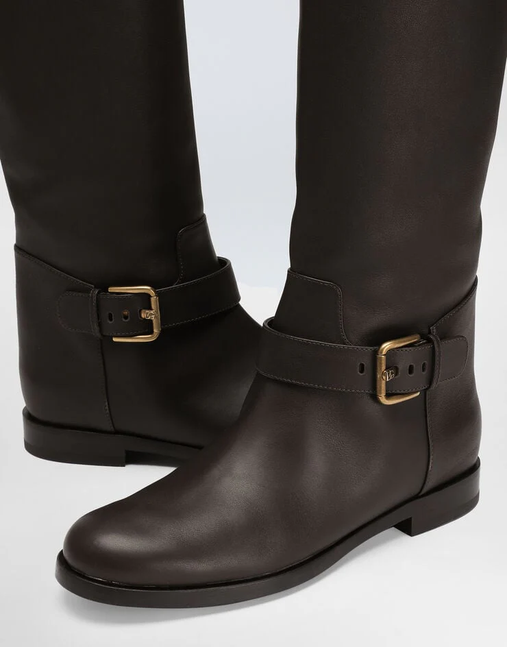 Dolce & Gabbana - Calfskin boots - Image 4
