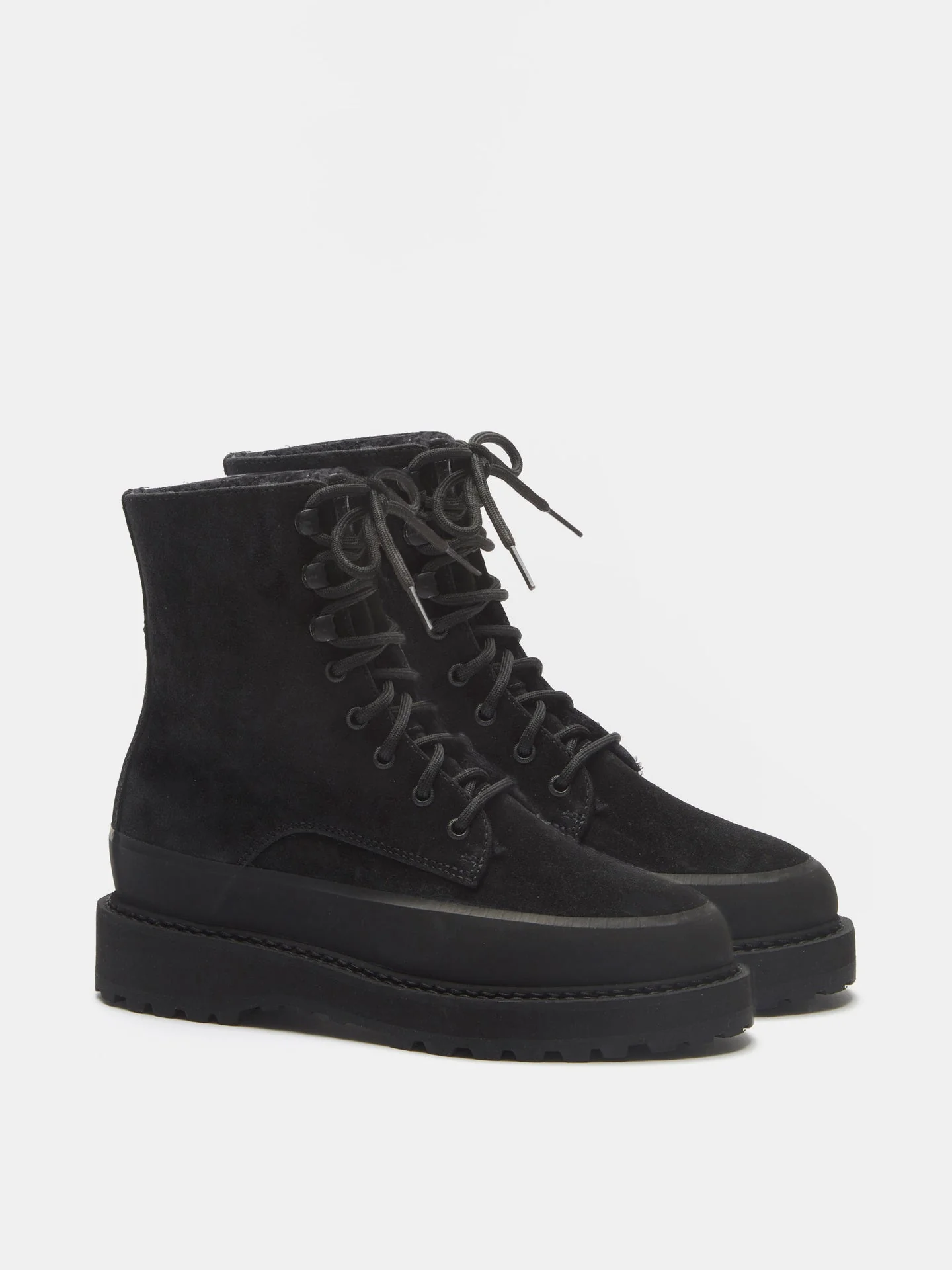 Le Monde Beryl - Dolomite Boot / Black Suede - Image 2