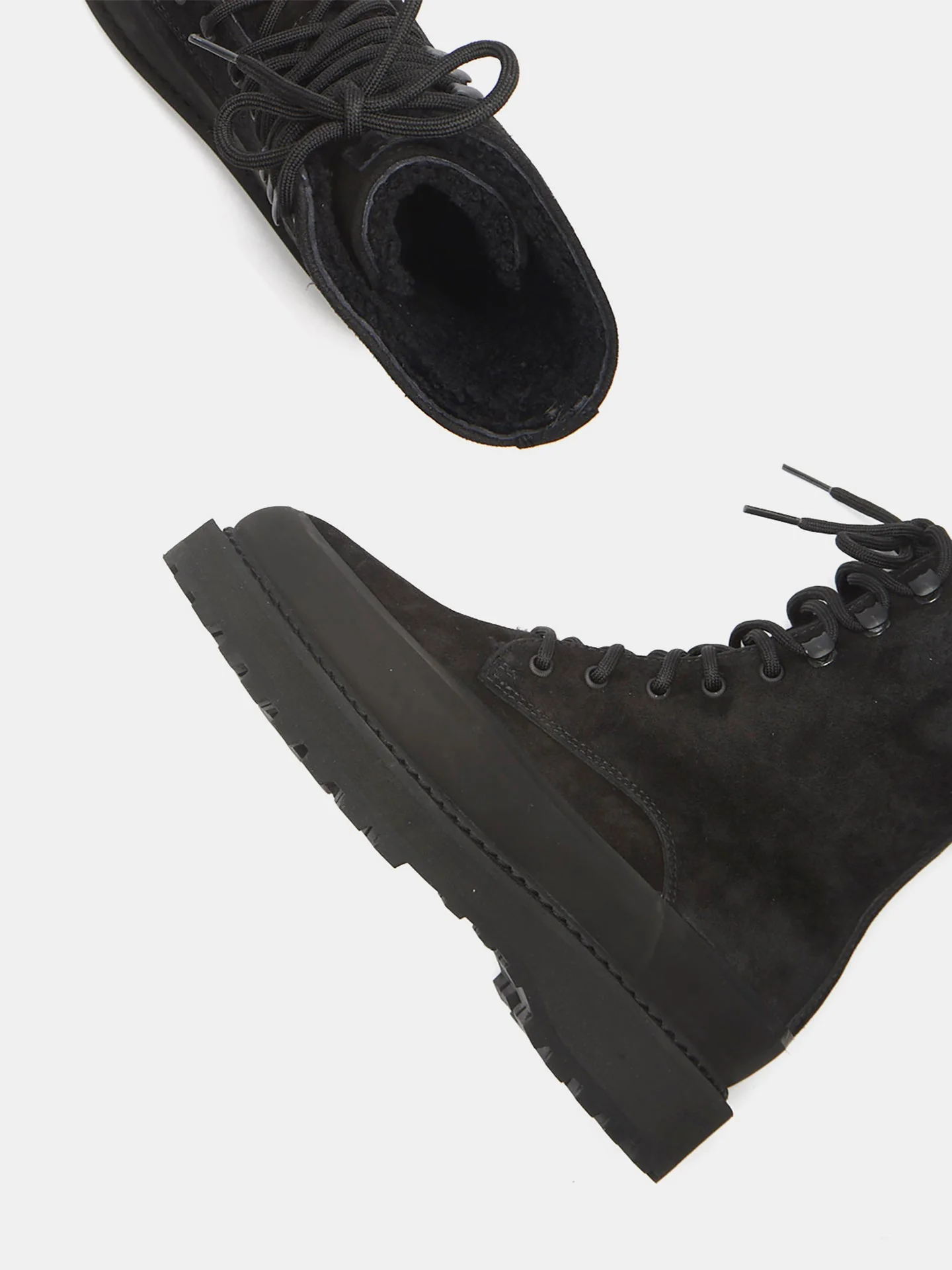 Le Monde Beryl - Dolomite Boot / Black Suede - Image 4