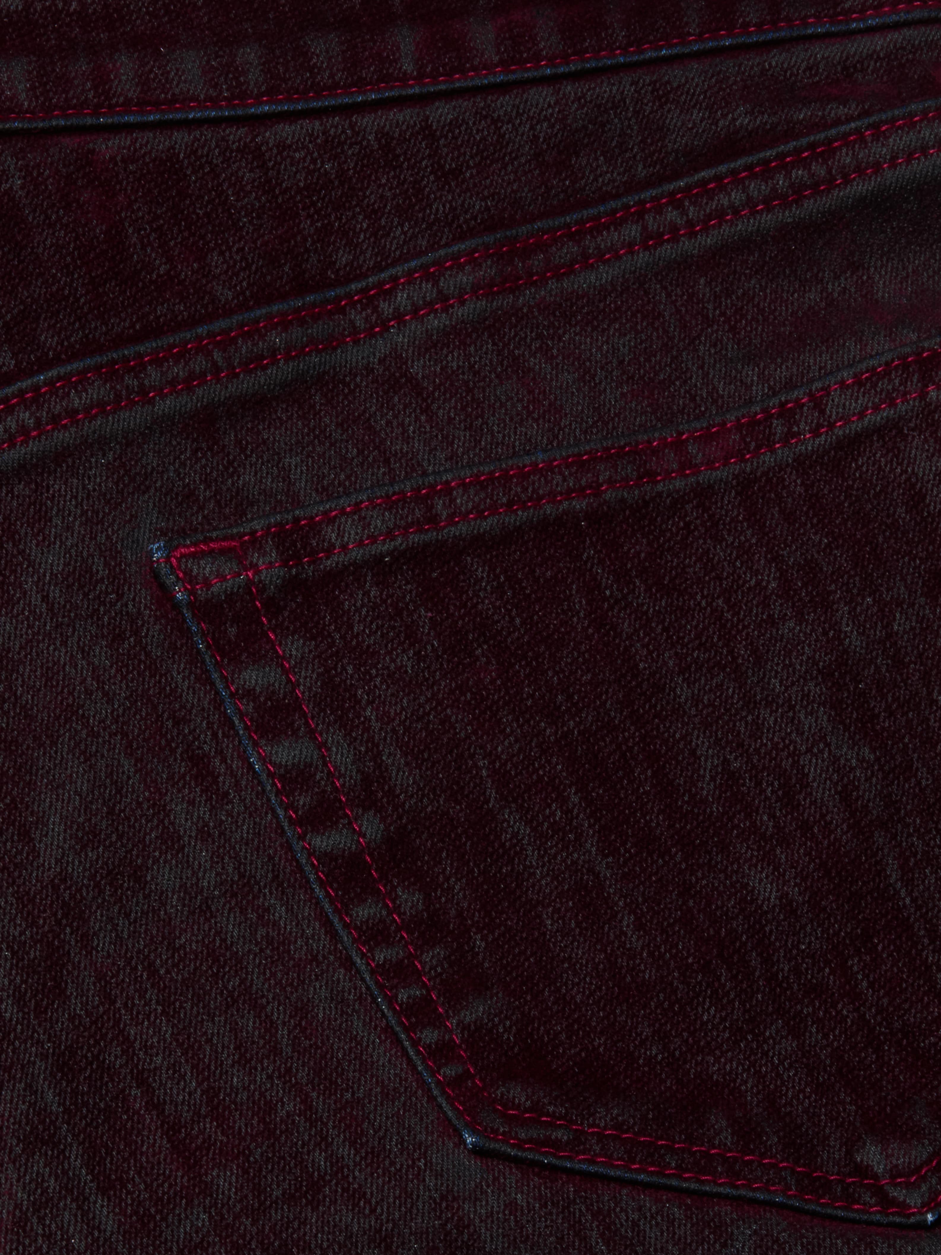 L'AGENCE - Dolores Flocked Bow - Leg Jean - Image 5