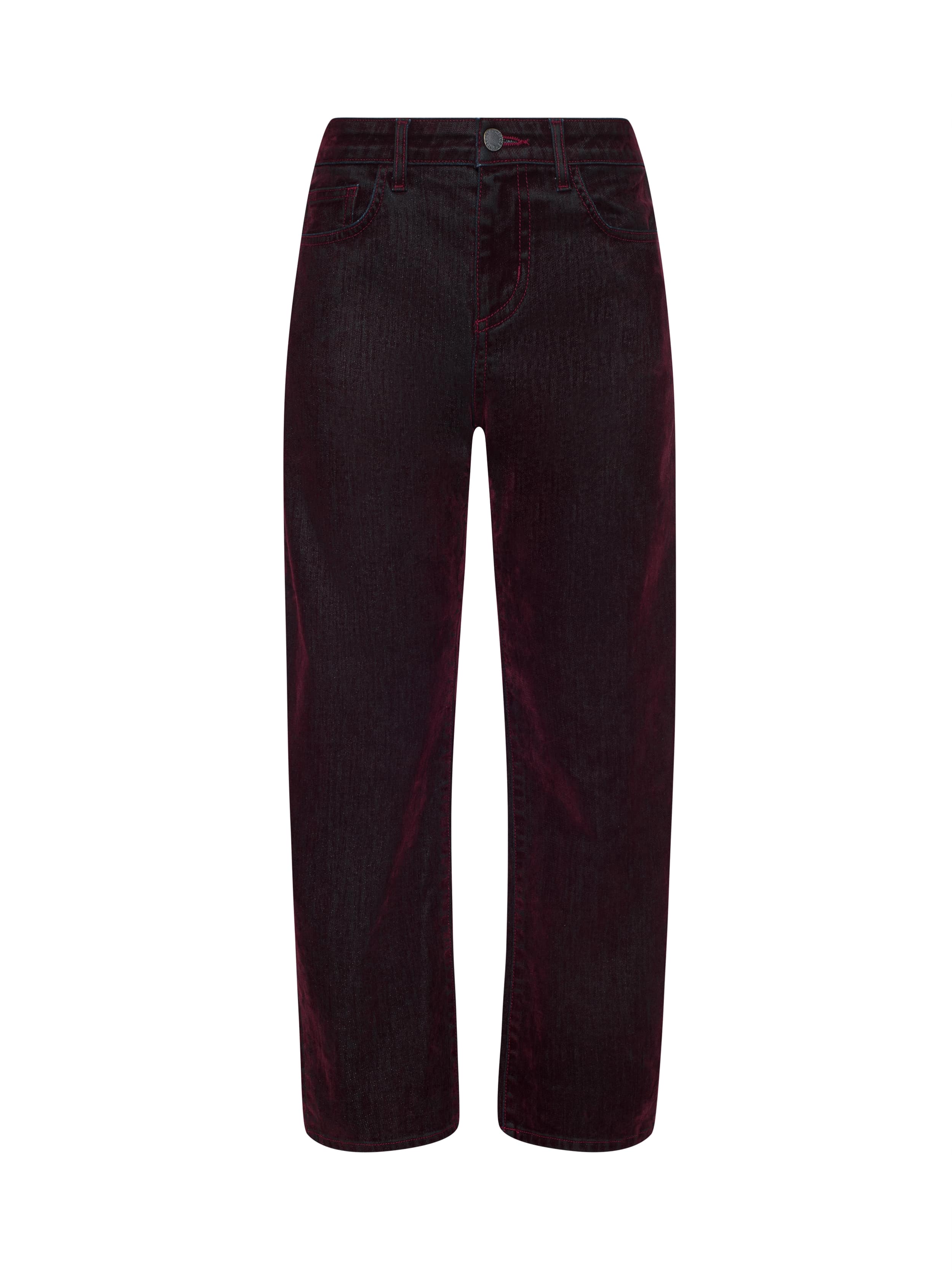 L'AGENCE - Dolores Flocked Bow - Leg Jean - Image 6