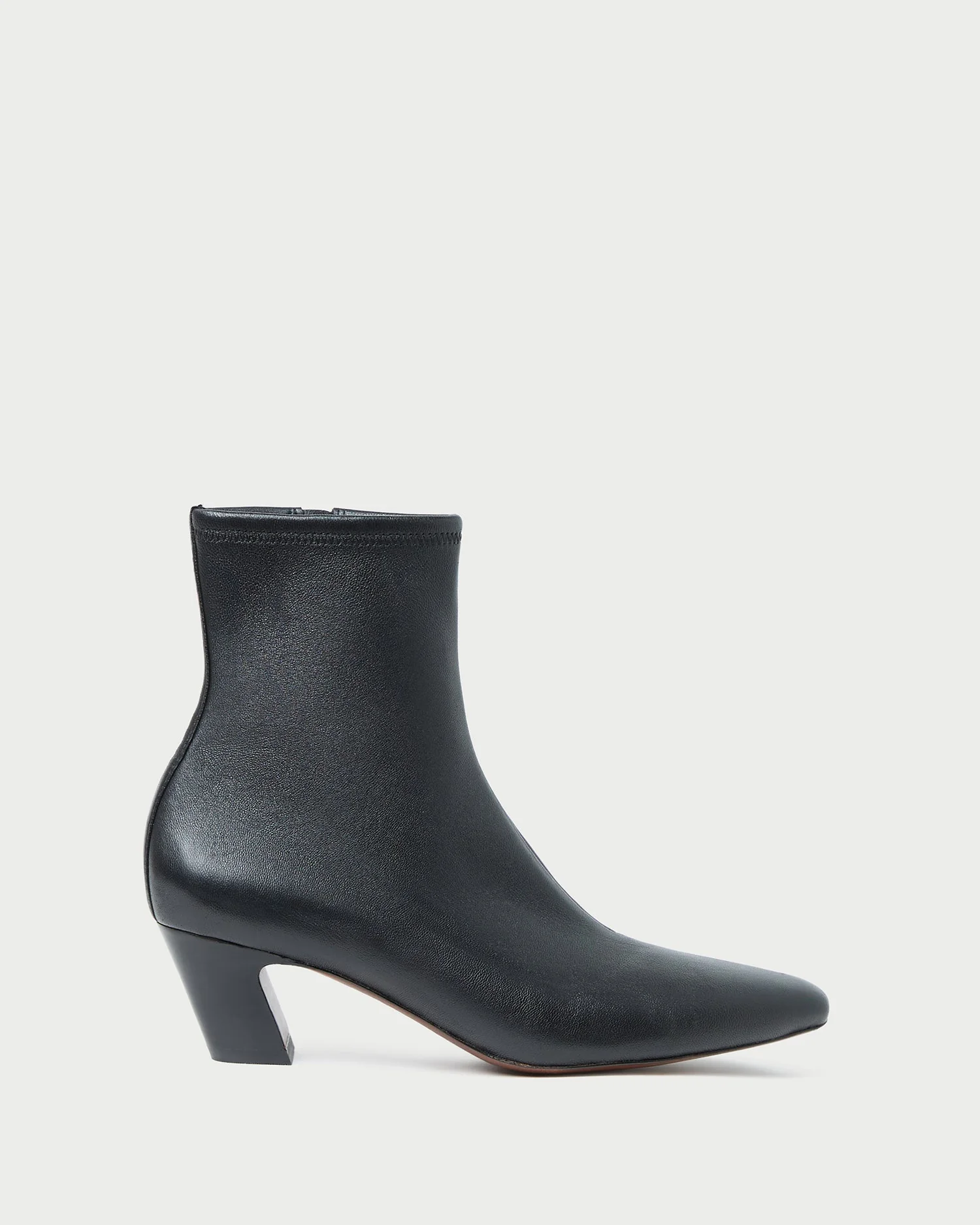 Loeffler Randall - Doria Black Leather Ankle Boot
