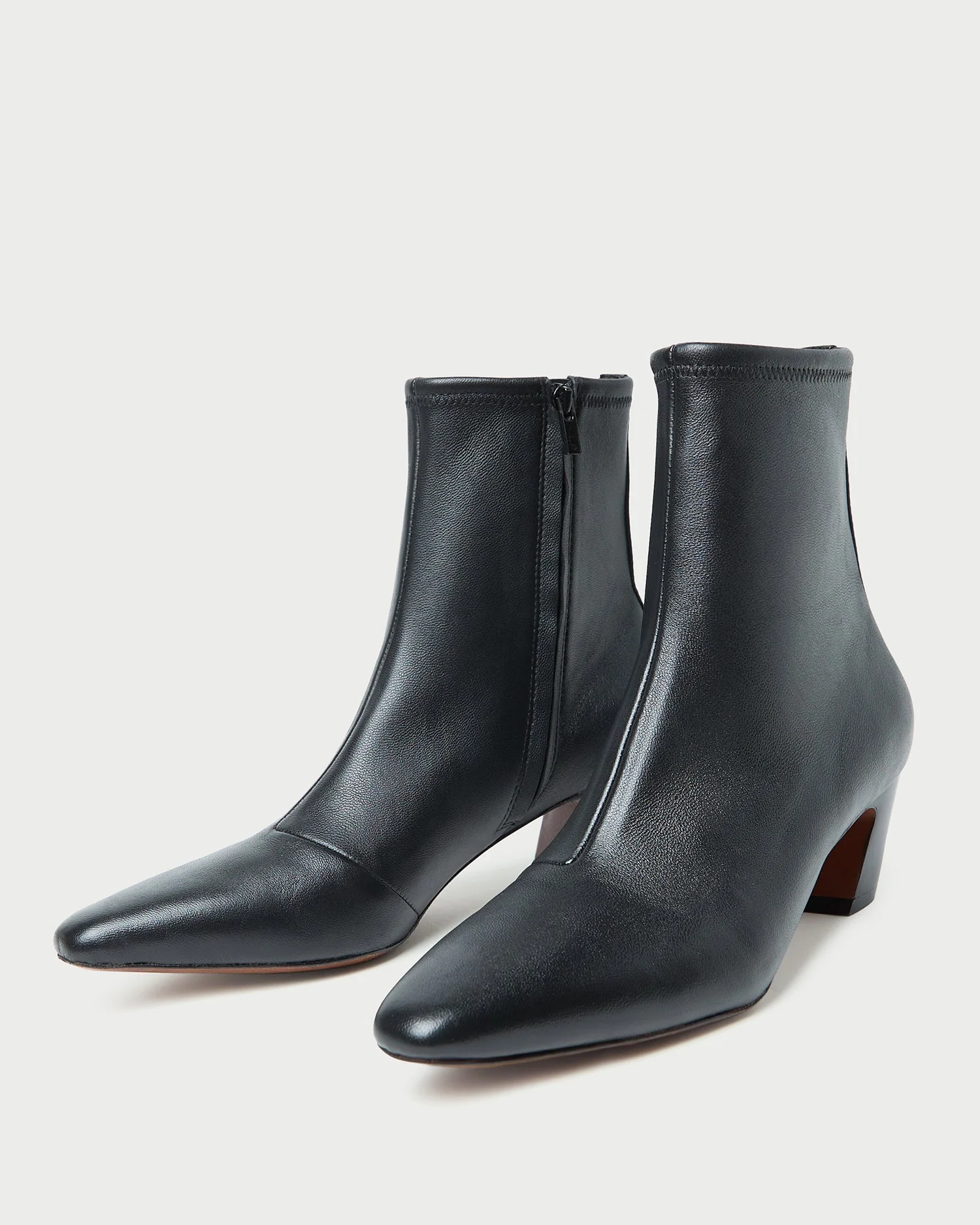 Loeffler Randall - Doria Black Leather Ankle Boot - Image 3