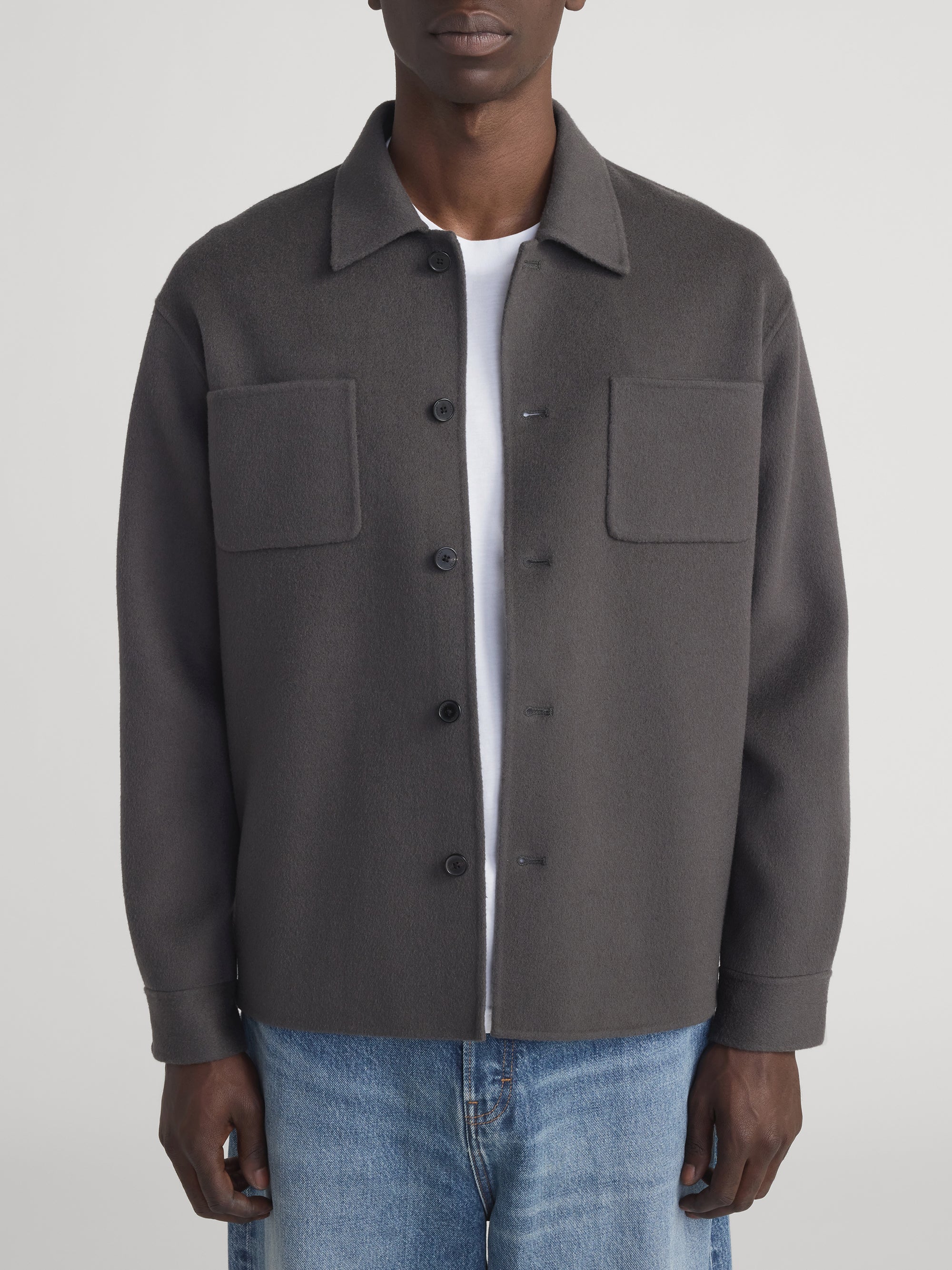 FRAME - Double Face Wool Trucker - Image 3