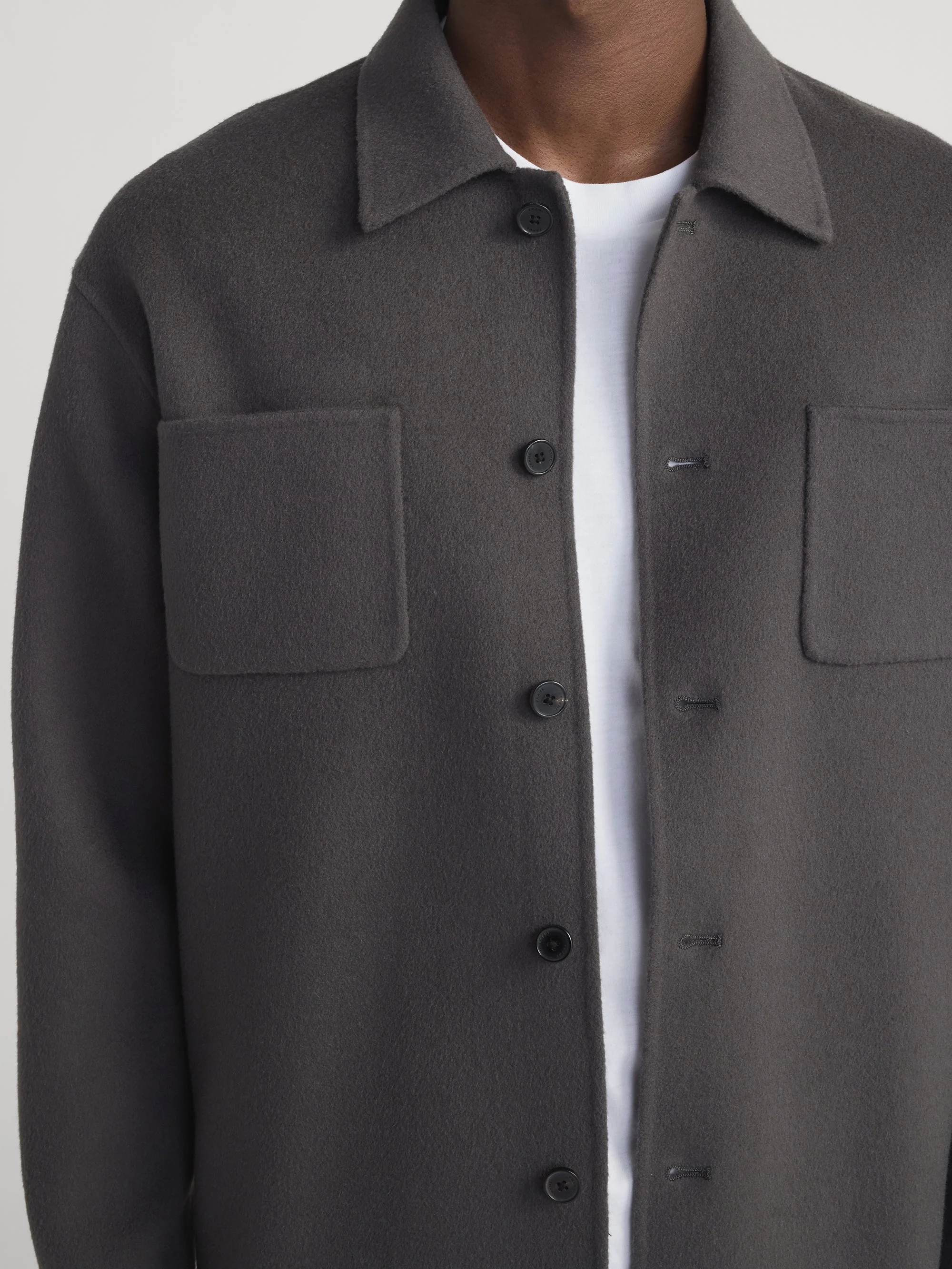 FRAME - Double Face Wool Trucker - Image 4