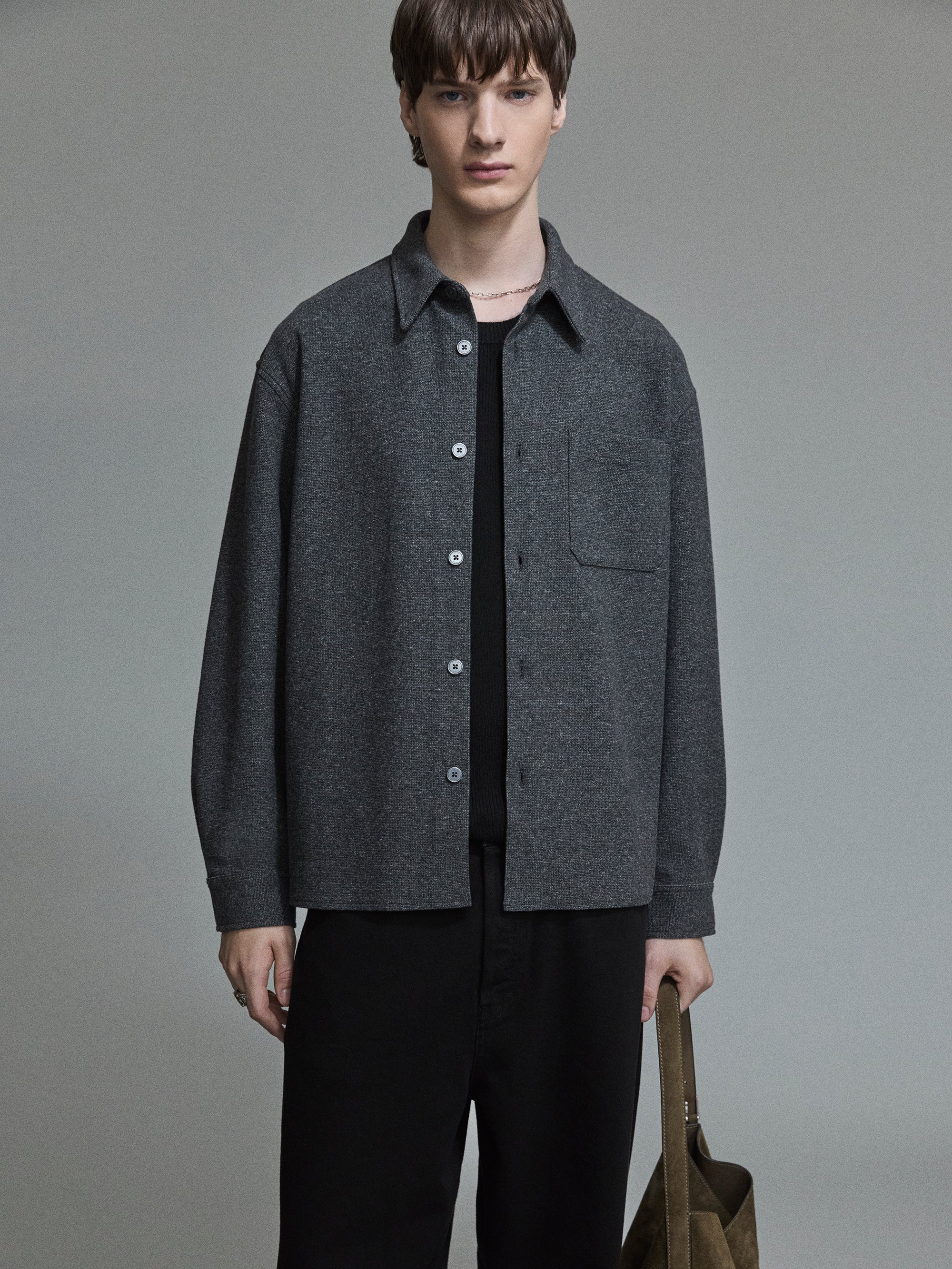 FRAME - Double Face Wool Trucker - Image 7