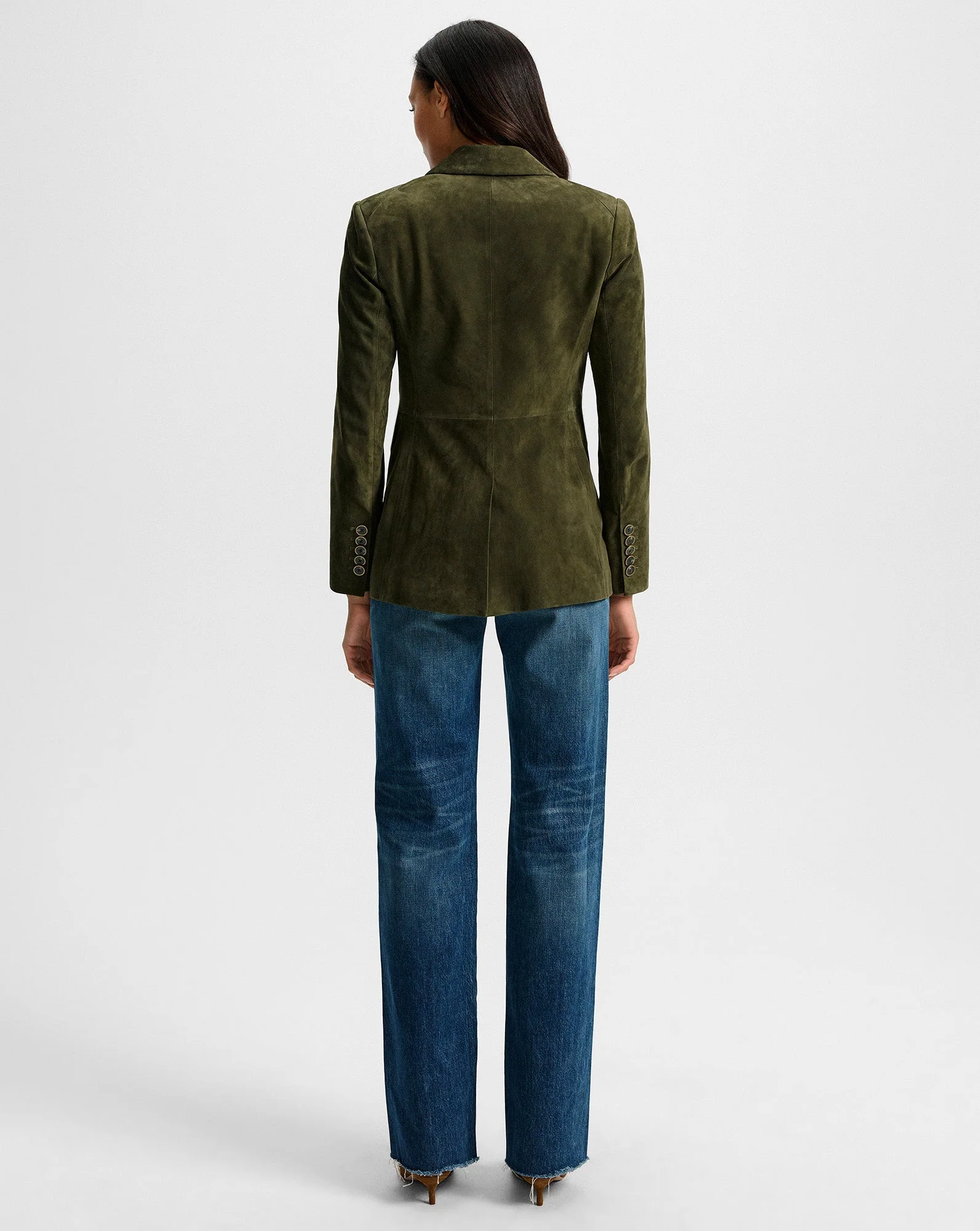 Veronica Beard - Duane Suede Dickey Jacket - Image 4