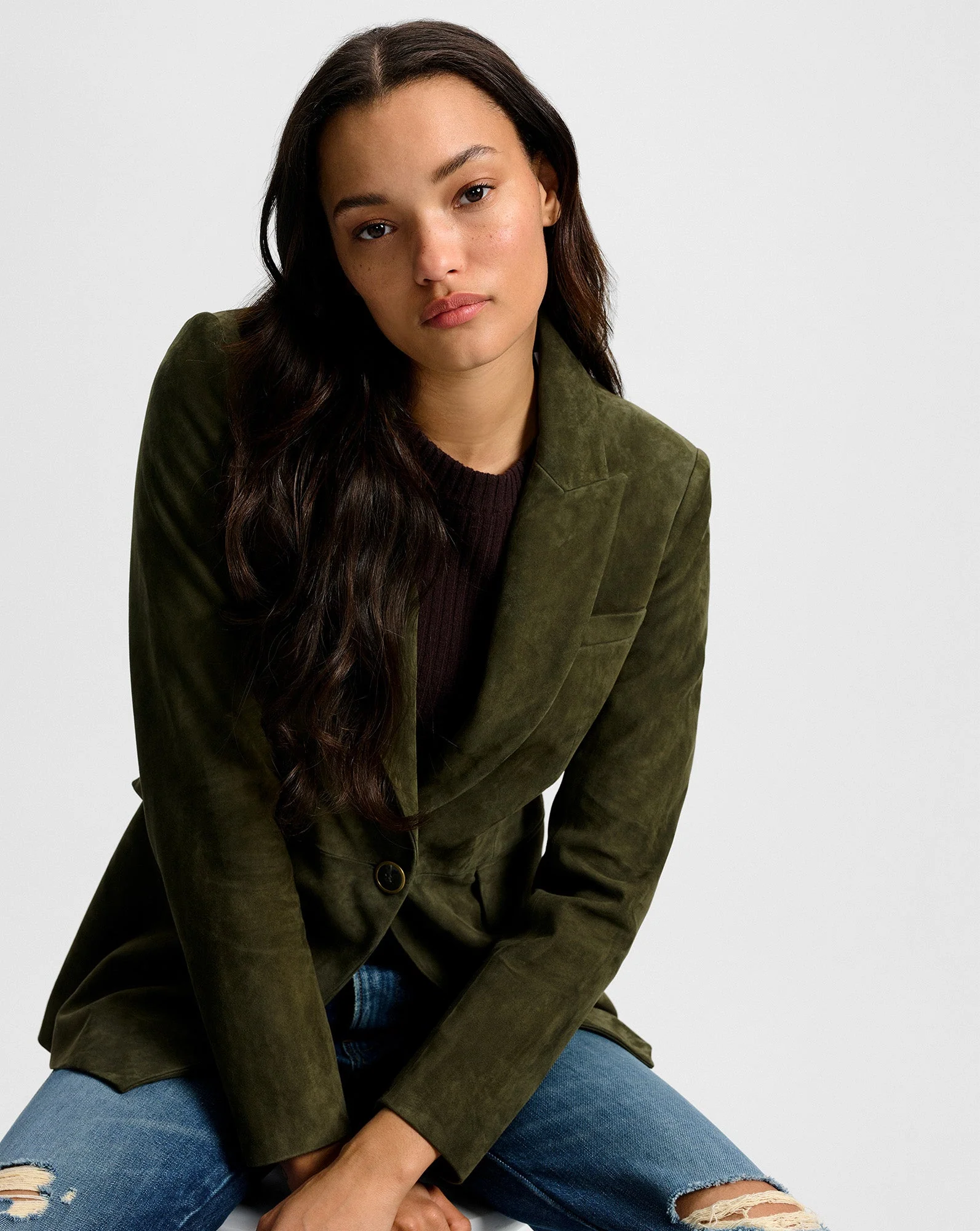Veronica Beard - Duane Suede Dickey Jacket - Image 5