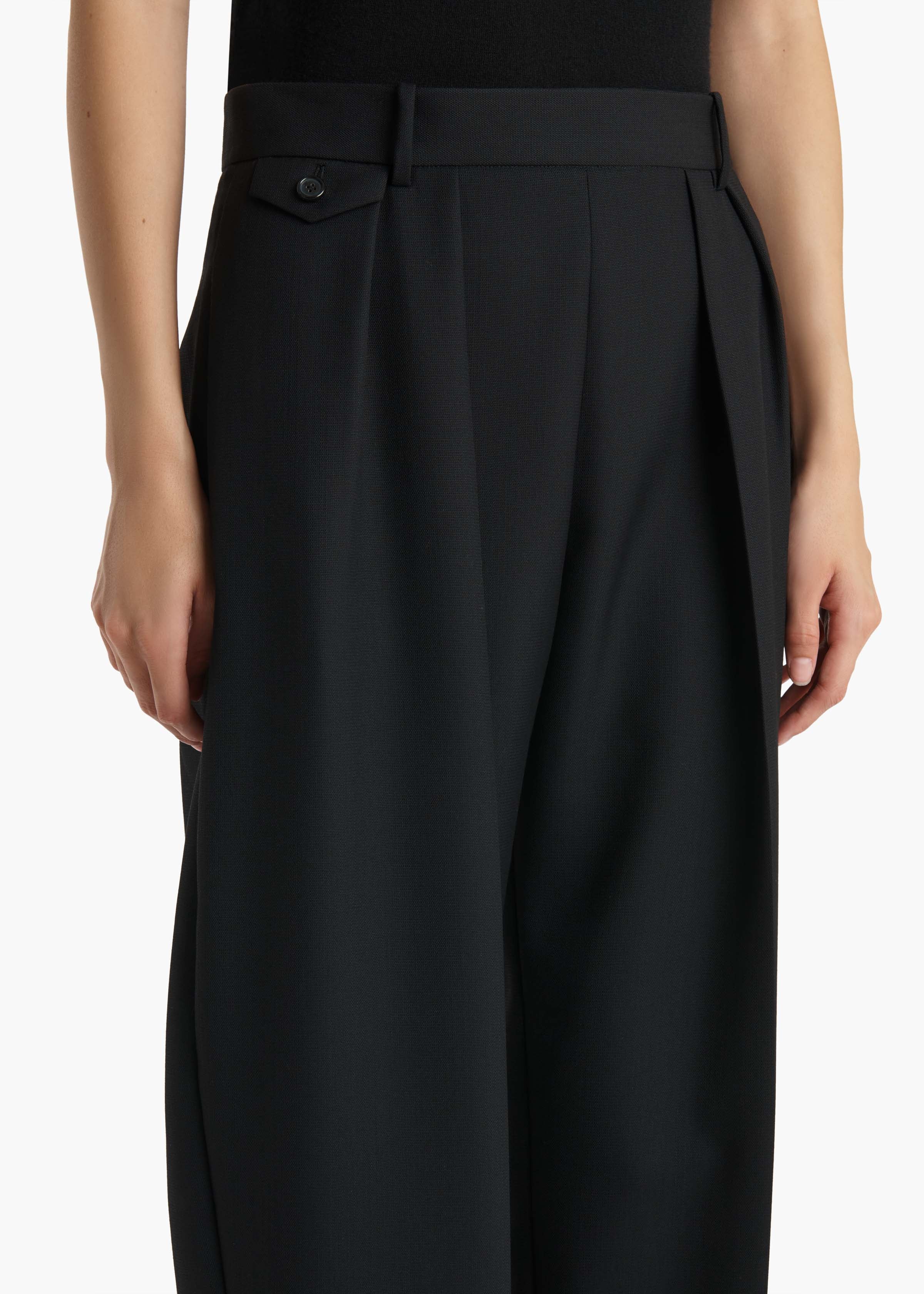 Khaite - Dugan Pant in Black - Image 12
