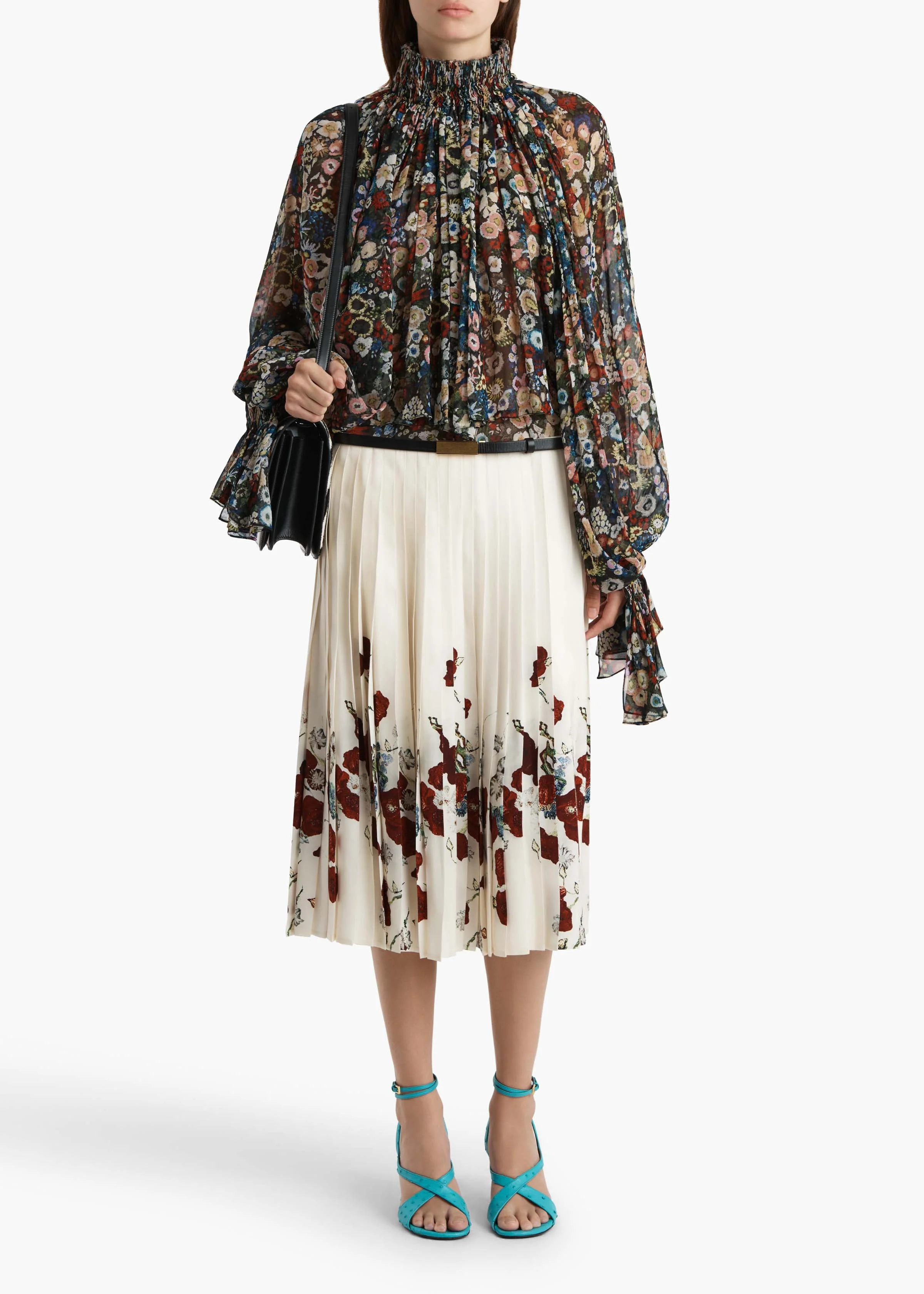 Khaite - Durer Top in Black Multi - Image 11