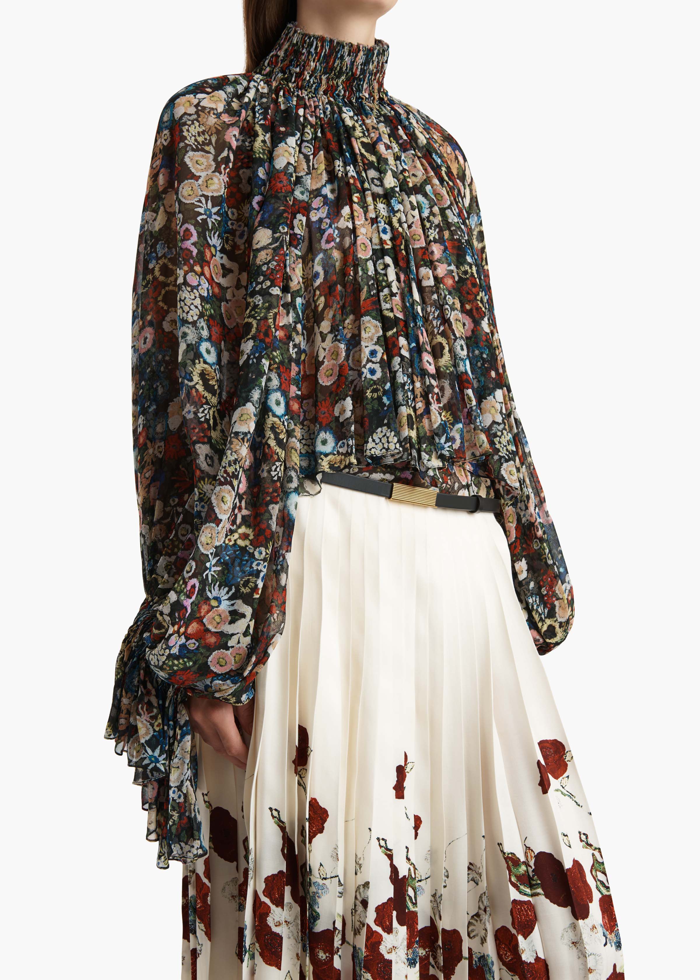 Khaite - Durer Top in Black Multi - Image 14