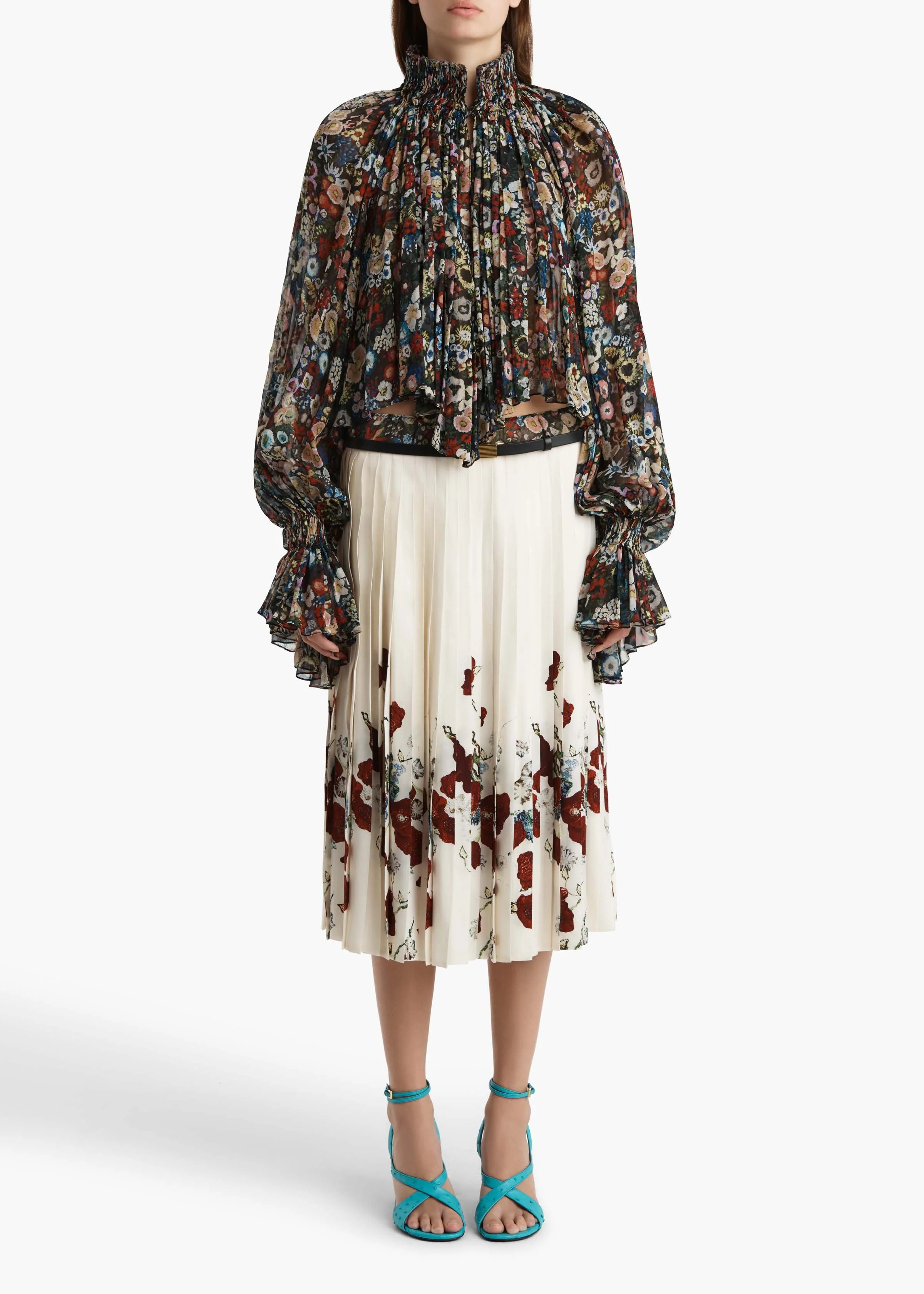 Khaite - Durer Top in Black Multi - Image 7