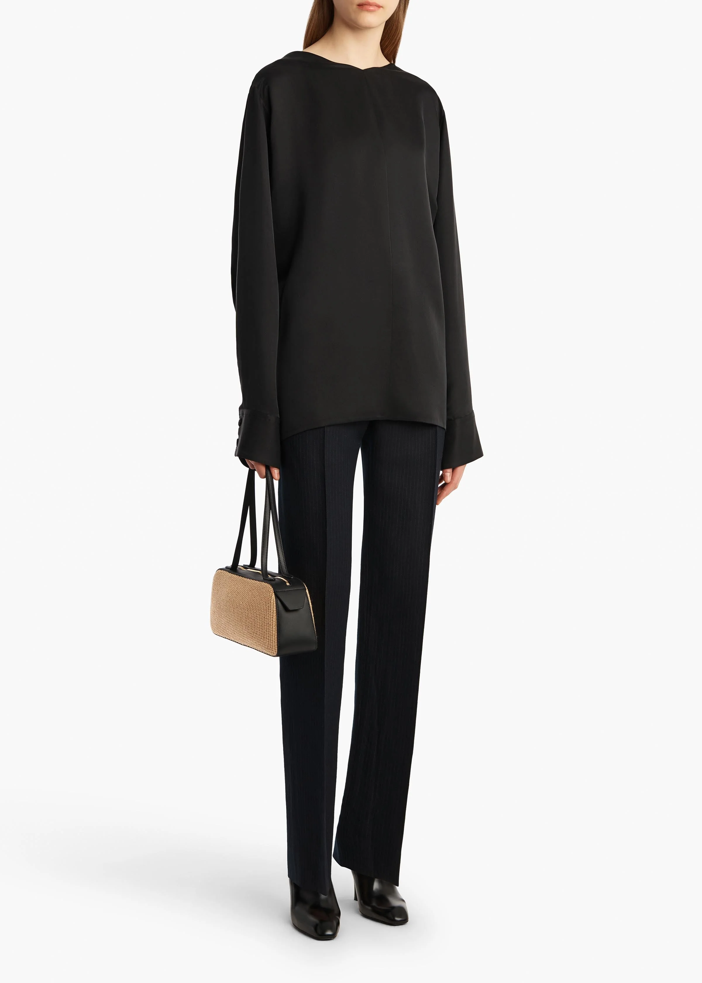 Khaite - Durion Top in Black - Image 9