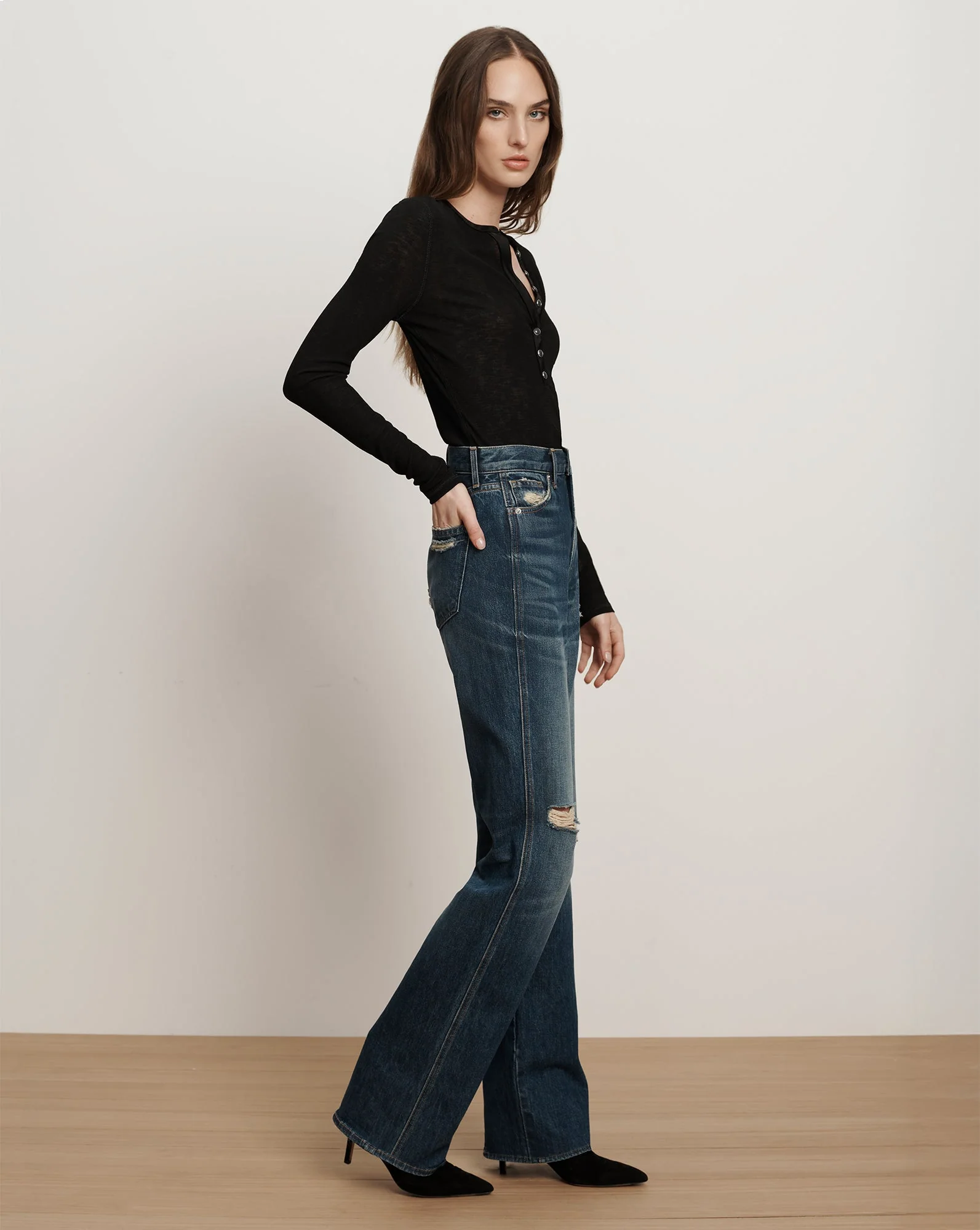 Veronica Beard - Dylan Straight - Leg Jean - Image 3