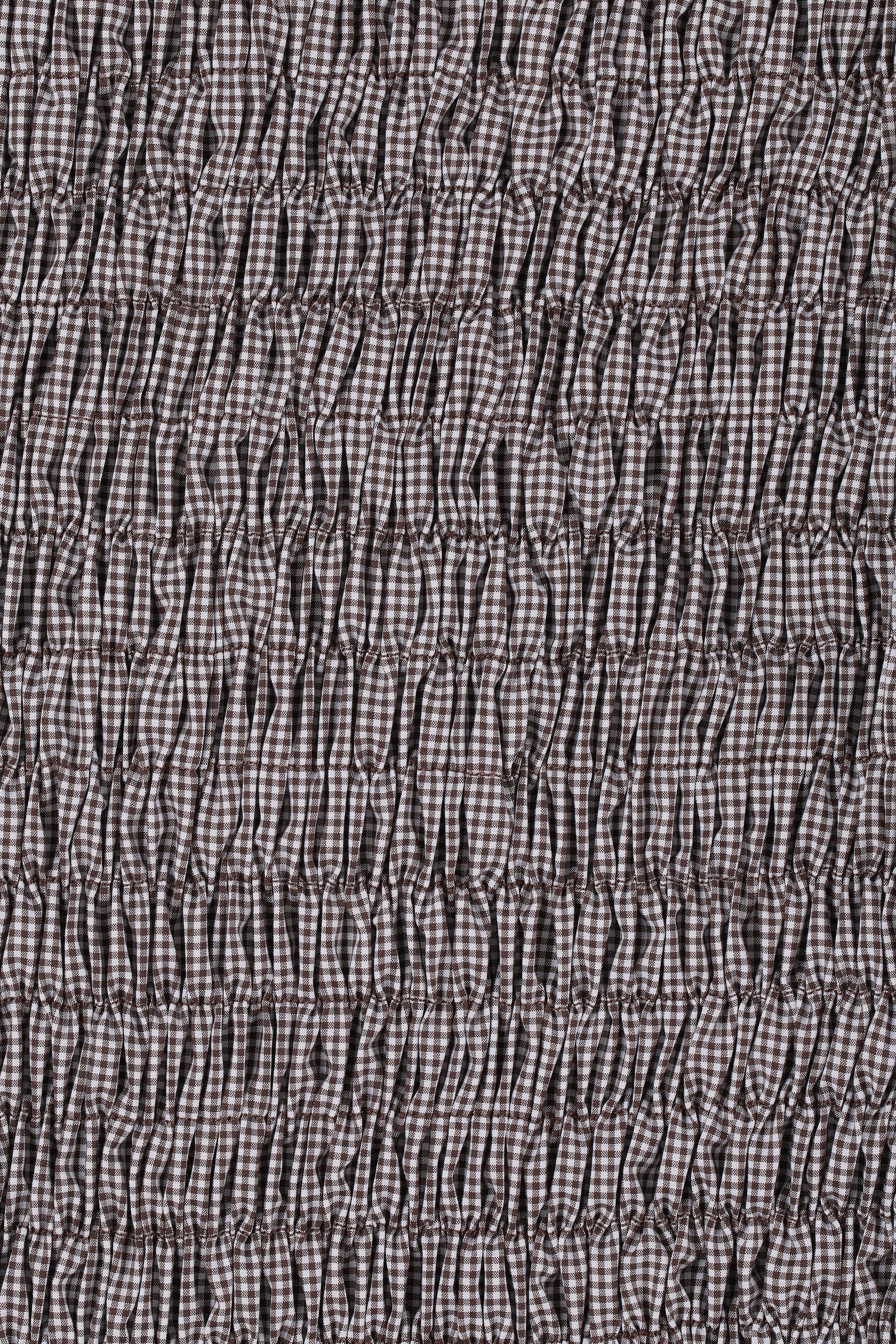 Faithfull - Edda Top Hanne Gingham Espresso - Final Sale - Image 5