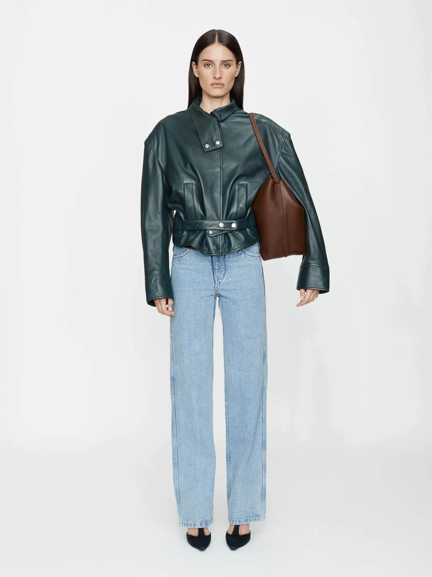 Christopher Esber - Eddie Leather Jacket - Image 5
